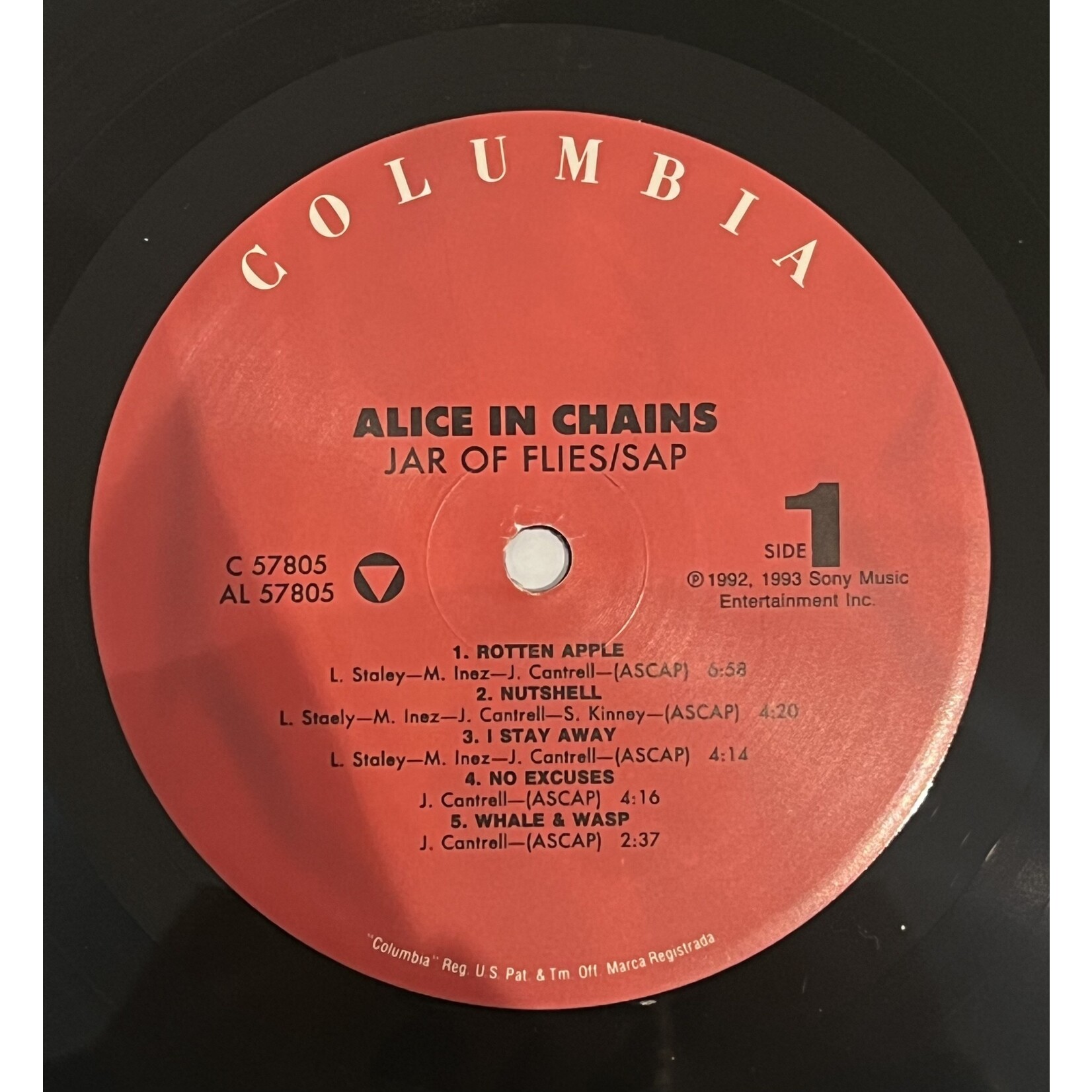 [Nick's Disk Pics] Alice In Chains: Jar Of Flies/Sap (Ltd Ed 2LP) [COLUMBIA]