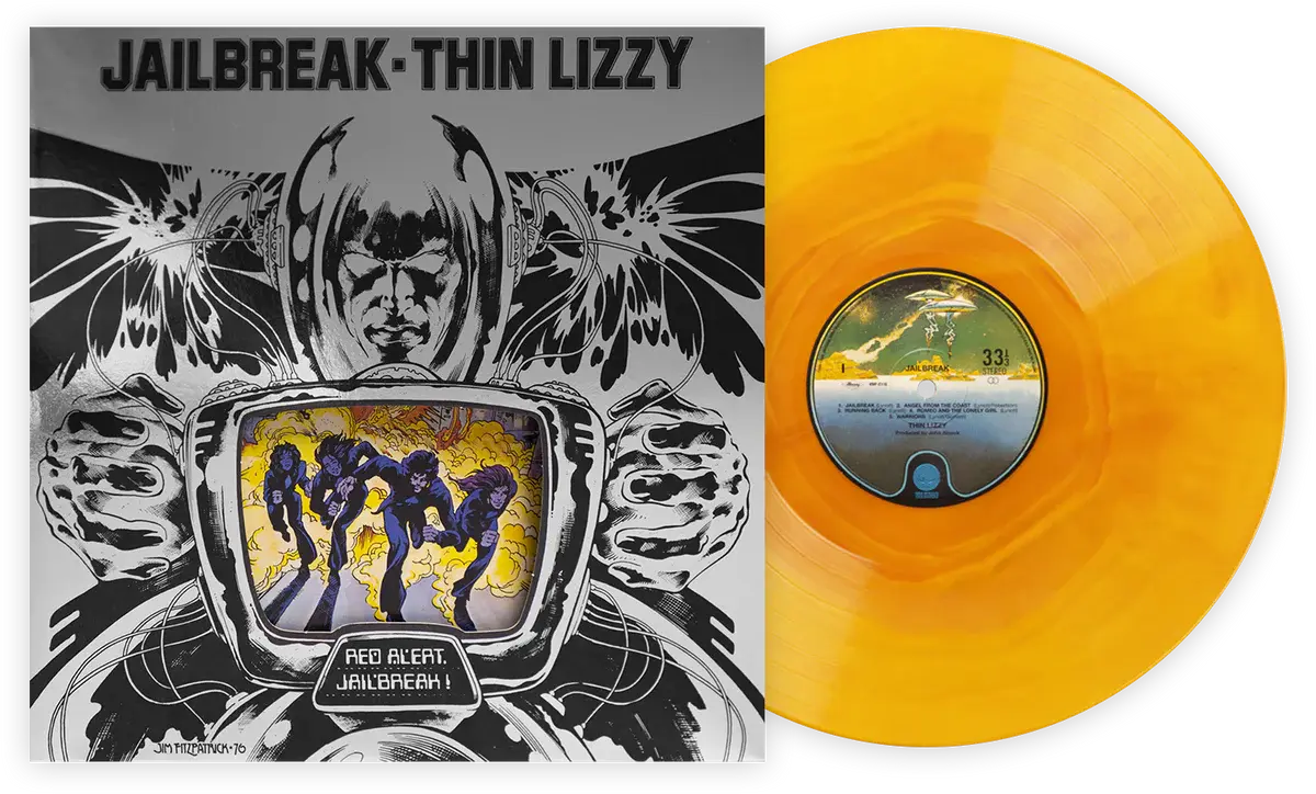 Thin Lizzy: Jailbreak (180g-orange vinyl) [VINYL ME, PLEASE