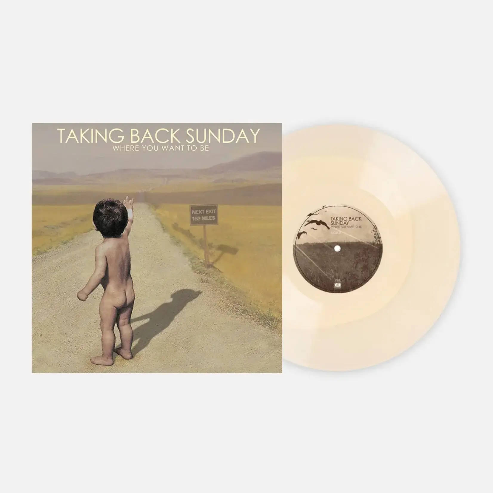 [New Vinyl] Taking Back Sunday: Where You Want To Be (180g-white & tan vinyl) [VINYL ME, PLEASE]