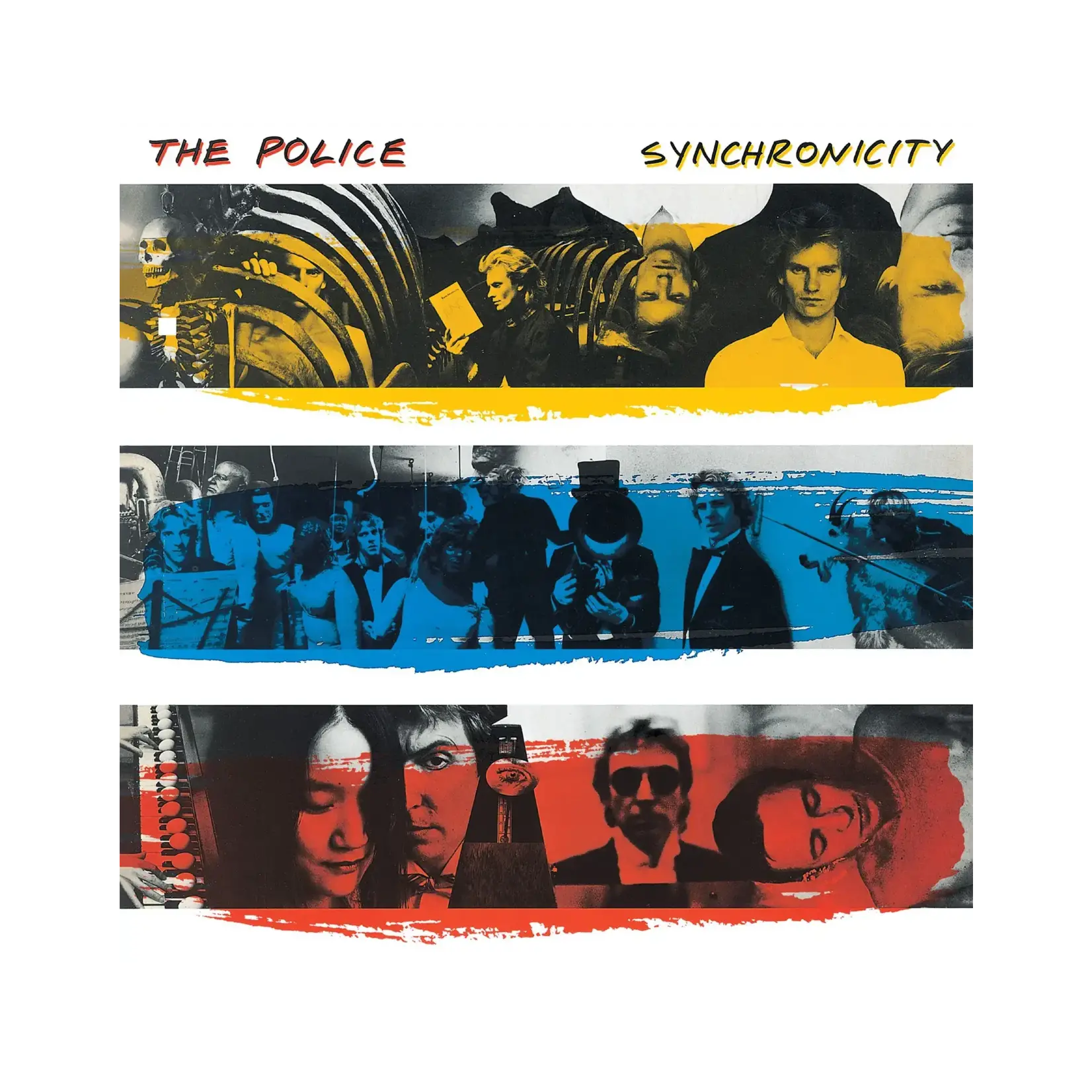 [New Vinyl] Police, The: Synchronicity (2LP deluxe edition, red & yellow coloured vinyl)  [UNIVERSAL MUSIC INTL.]