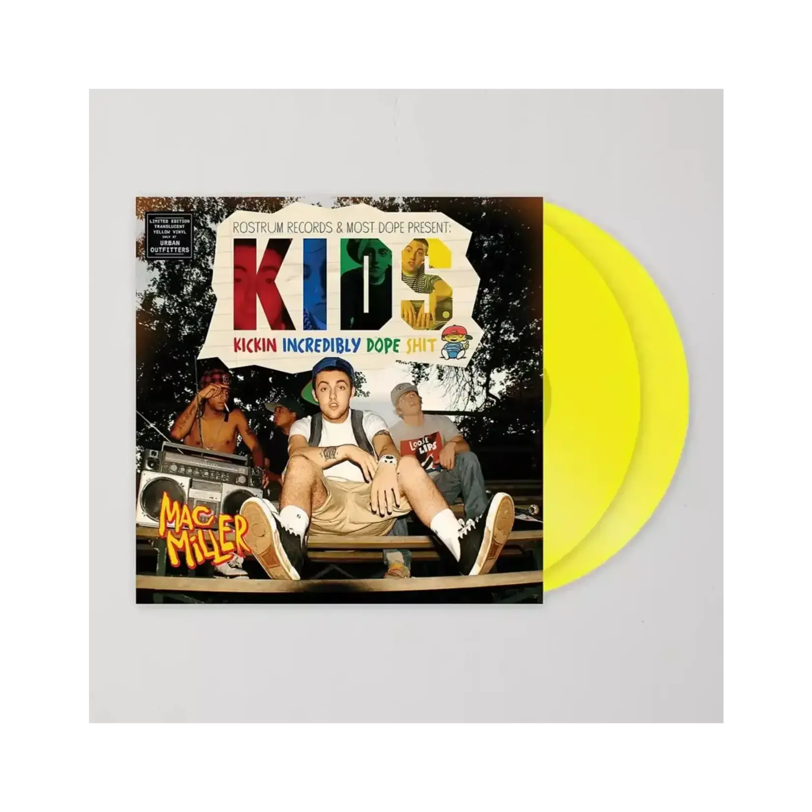 [New Vinyl] Miller, Mac: K I D S (2LP, yellow vinyl) [ROSTRUM/INGROOVES]