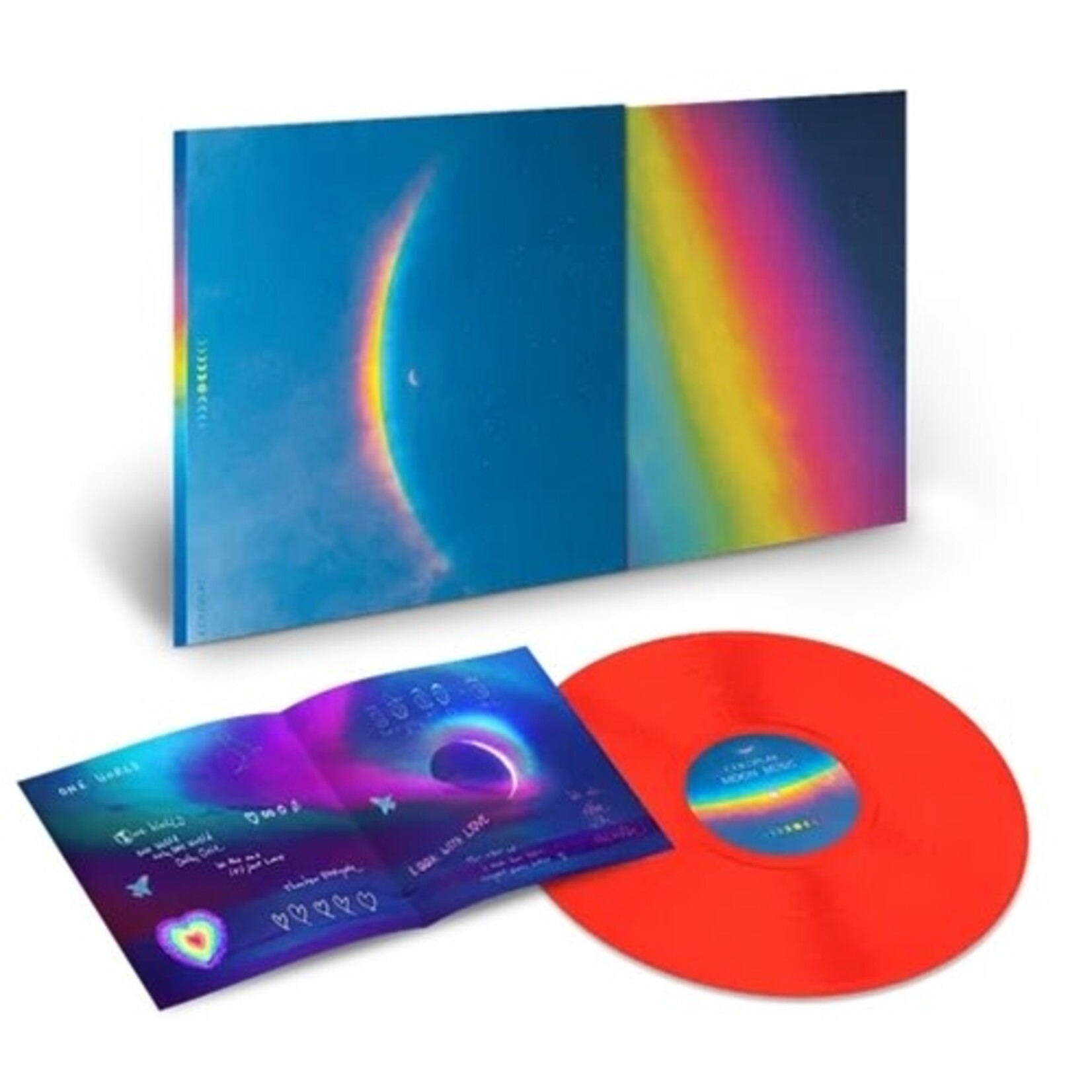 [New Vinyl] Coldplay: Moon Music (red eco-vinyl/indie exclusive) [WARNER]