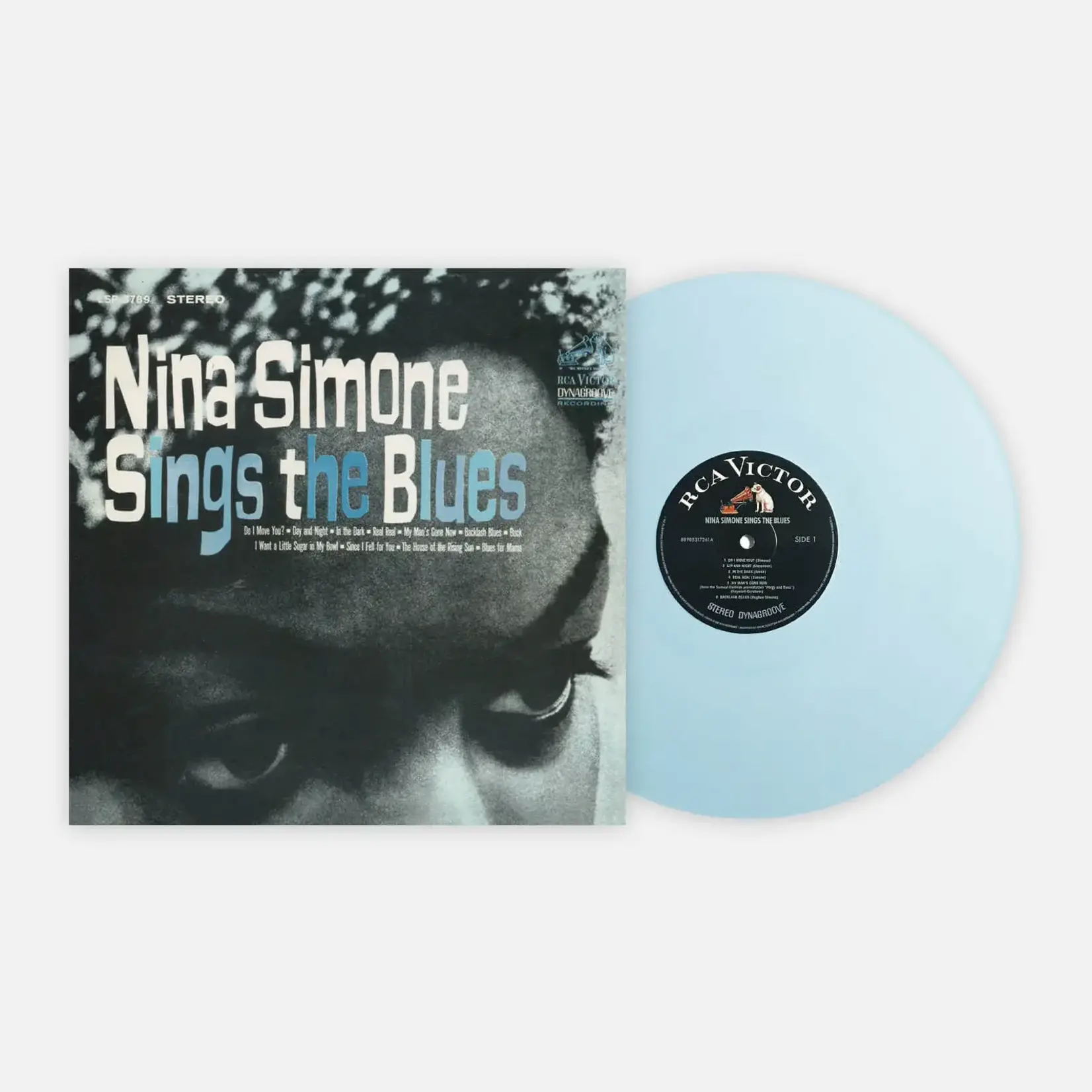 [New Vinyl] Simone, Nina: Nina Simone Sings The Blues (180g-light blue vinyl) [VINYL ME, PLEASE]