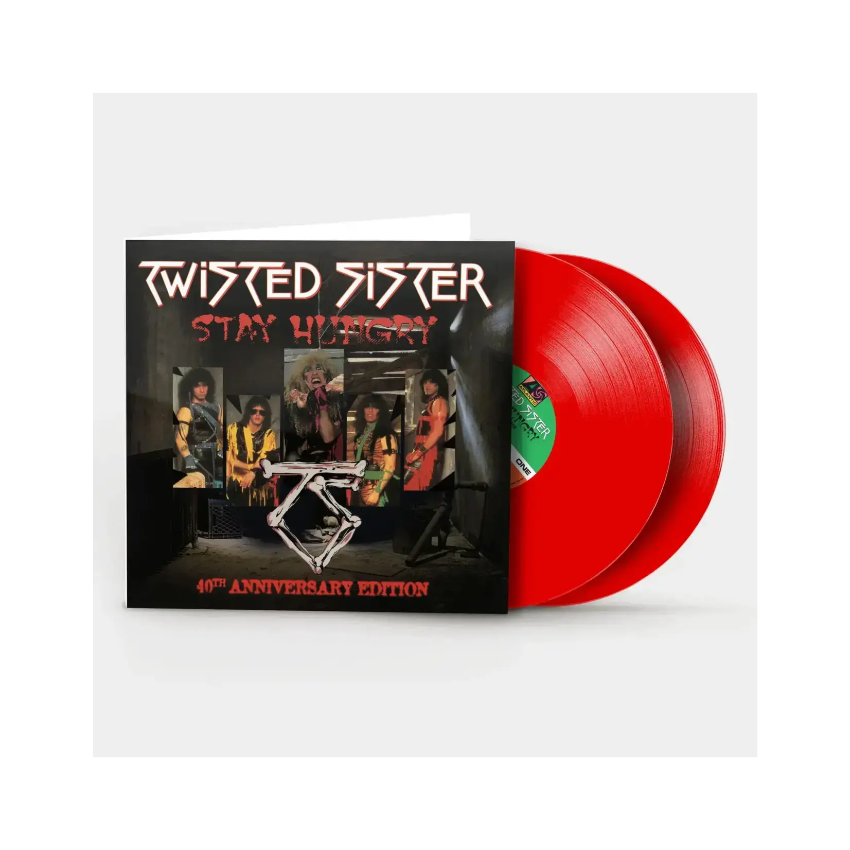 [New Vinyl] Twisted Sister: Stay Hungry (40Th Anniversary Ed./Translucent Red Vinyl/Rocktober 2024) [Warner]