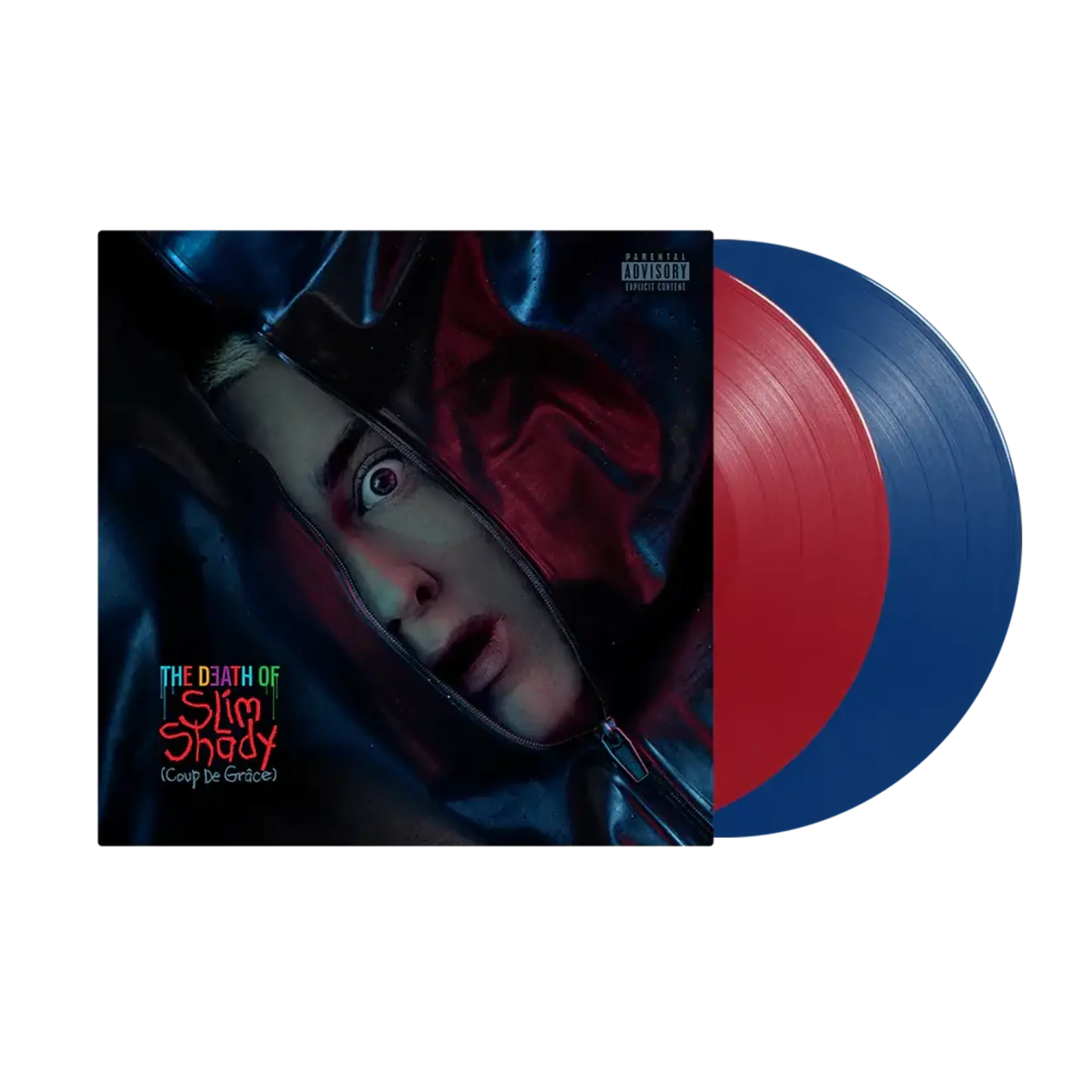[New] Eminem: The Death of Slim Shady (Coup de Grâce) (2LP-red & blue vinyl) [INTERSCOPE]