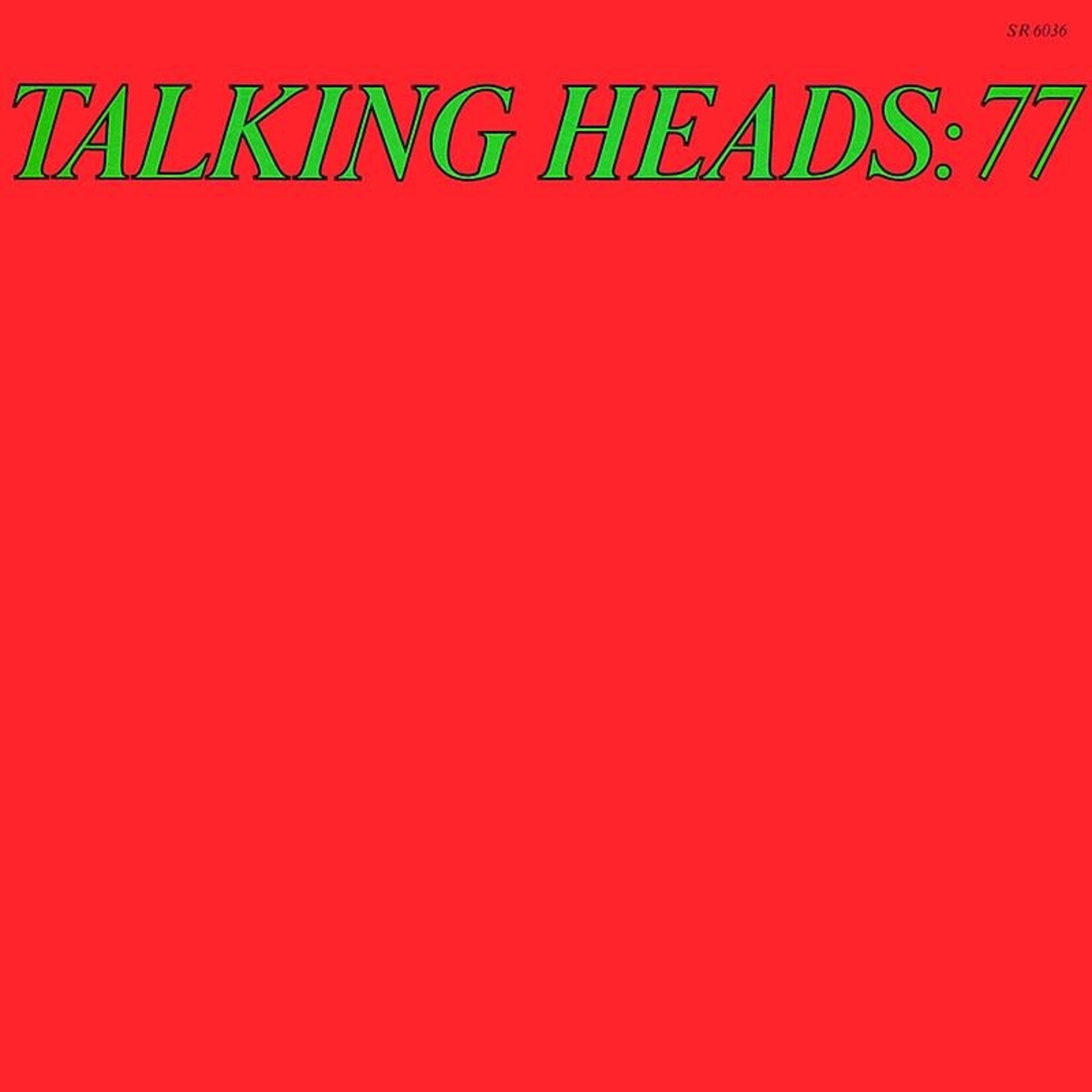 [New Vinyl] Talking Heads: Talking Heads '77 [Warner]