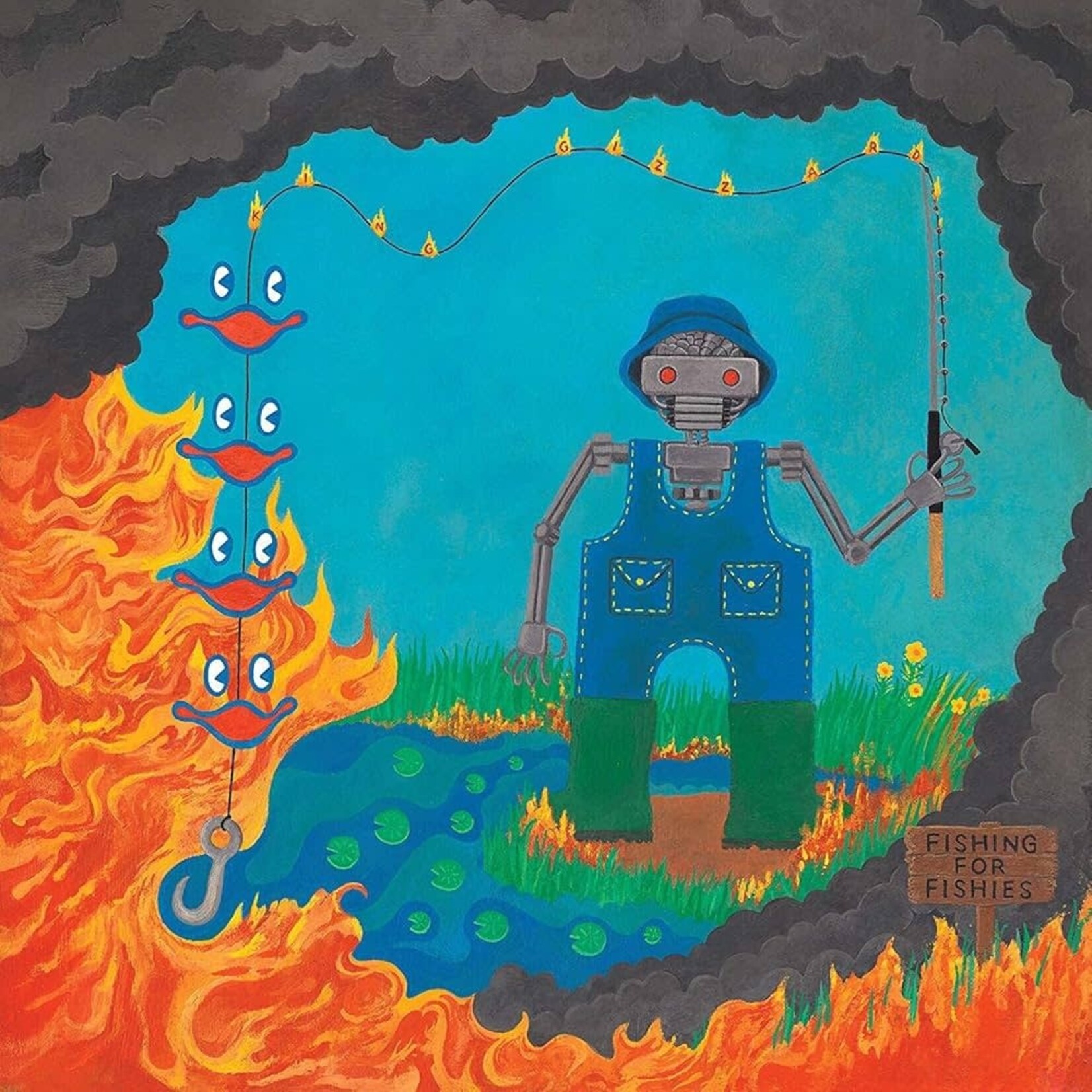 [New] King Gizzard And The Lizard Wizard: Fishing For Fishies  (Oil Spill Edition) [ATO RECORDS / FONTANA.N.]