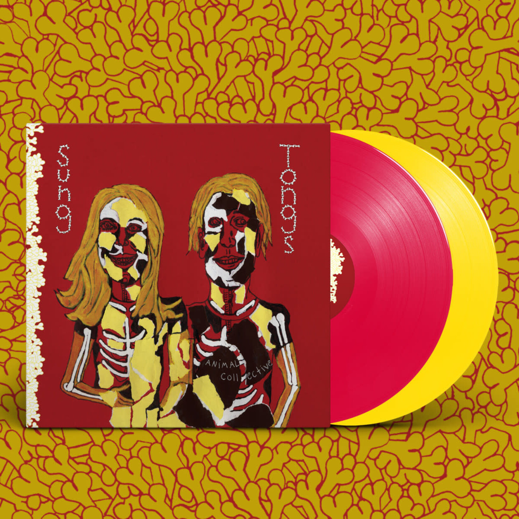 [New] Animal Collective: Sung Tongs (20Th Anniversary Edition) (Canary Yellow & Ruby Red Vinyl) [DOMINO RECORD CO.]
