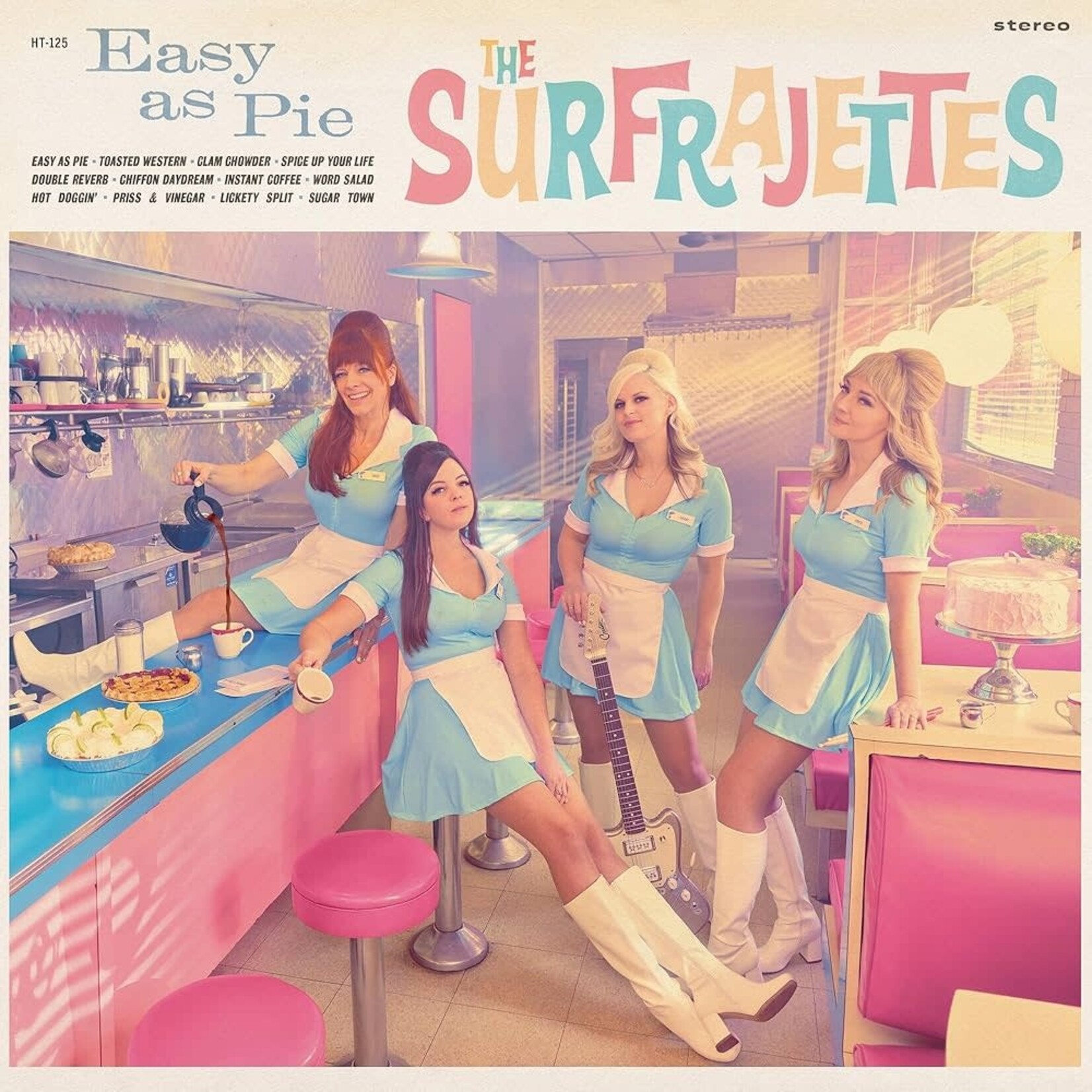 [New] The Surfrajettes: Easy As Pie [HI-Tide Recordings LLC]