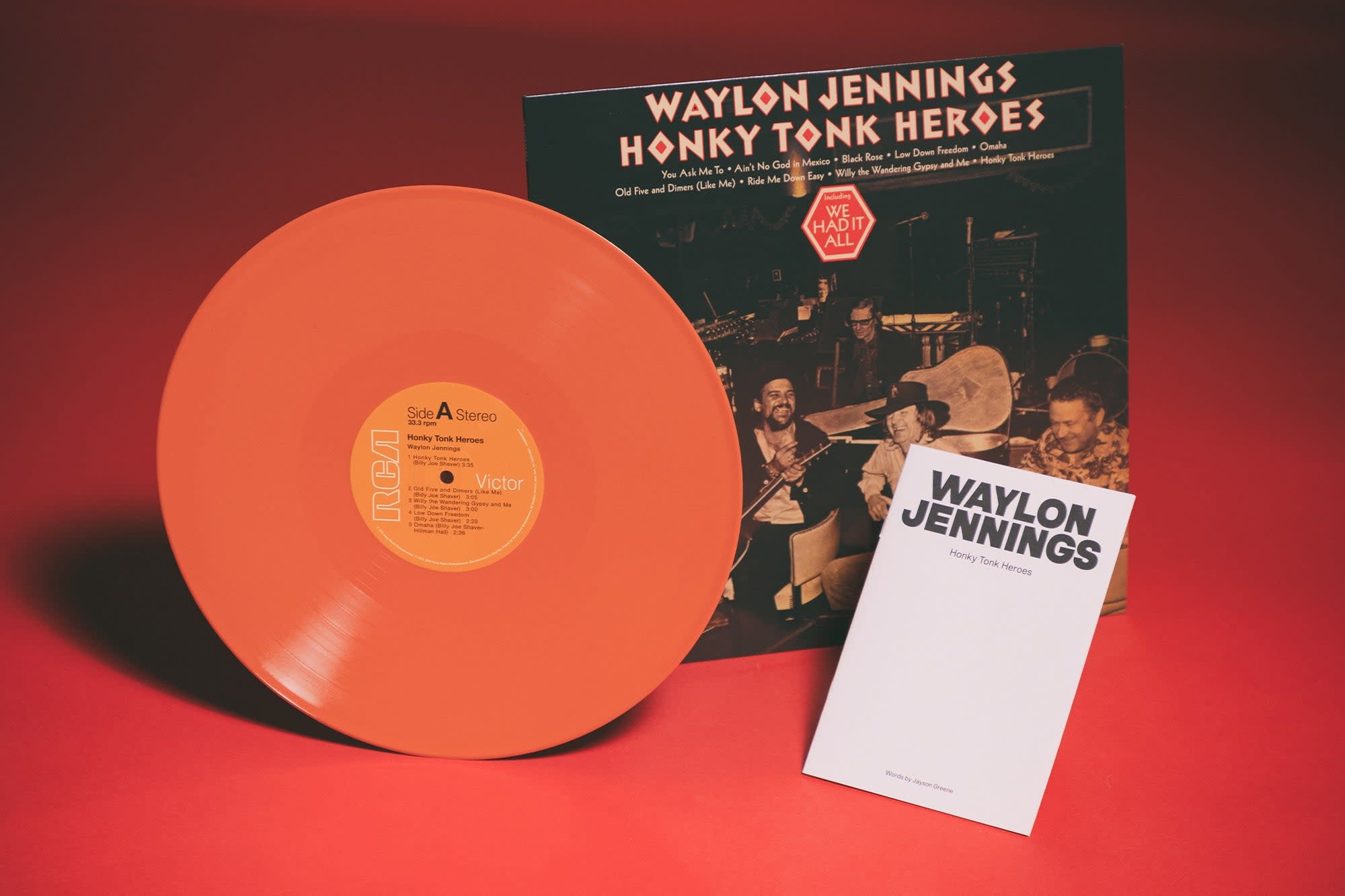 [New] Jennings, Waylon Honky Tonk Heroes (180grust coloured vinyl
