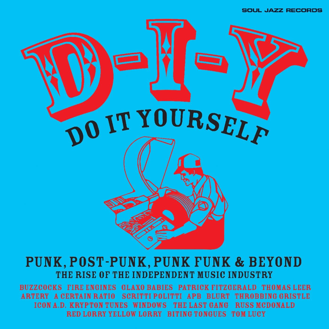 英LP DIY Do It Yourself: The Rise Of The Independent Music I SJRLP552C Soul Jazz Records UK /00466 new-soul-jazz-records-presents