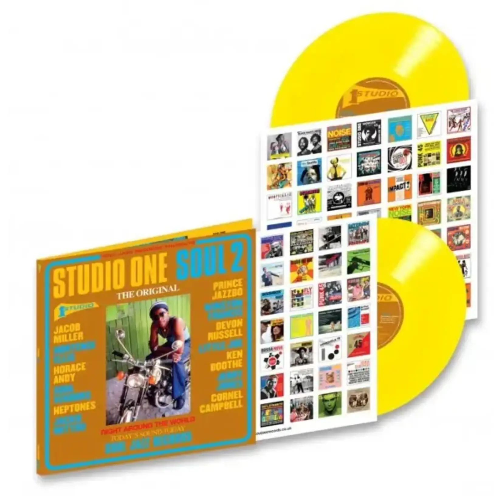 [New] Soul Jazz Records presents: Studio One Soul 2 (Yellow Vinyl) [SOUL JAZZ RECORDS]