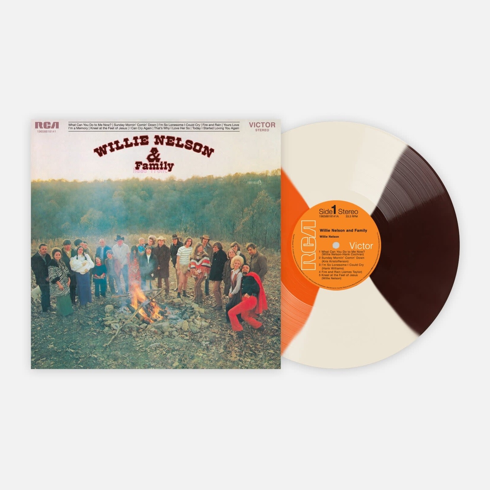 [New Vinyl] Nelson, Willie: Willie Nelson And Family (180g-coloured vinyl) [VINYL ME, PLEASE]