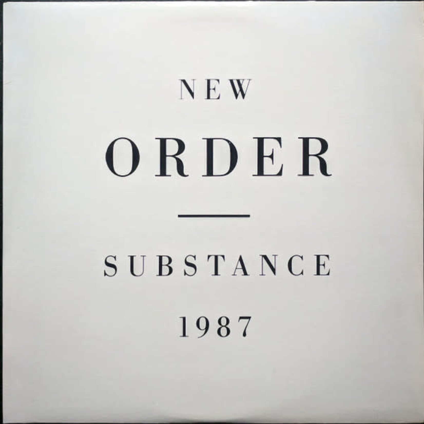[Kollectibles] New Order: Substance 1987 [Vintage]