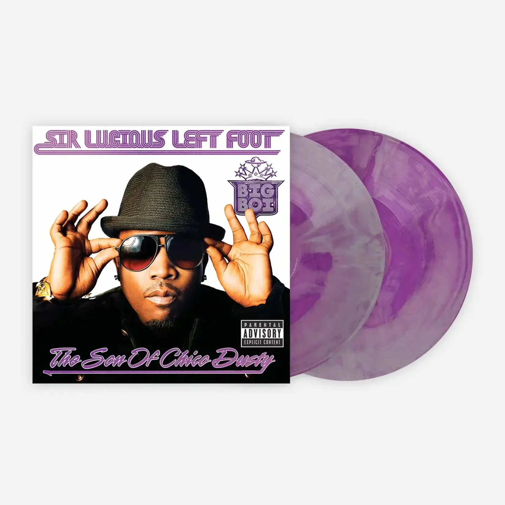 [New Vinyl] Big Boi (OutKast): Sir Lucious Left Foot: The Son Of Chico Dusty (2LP-purple & silver vinyl) [VINYL ME, PLEASE]