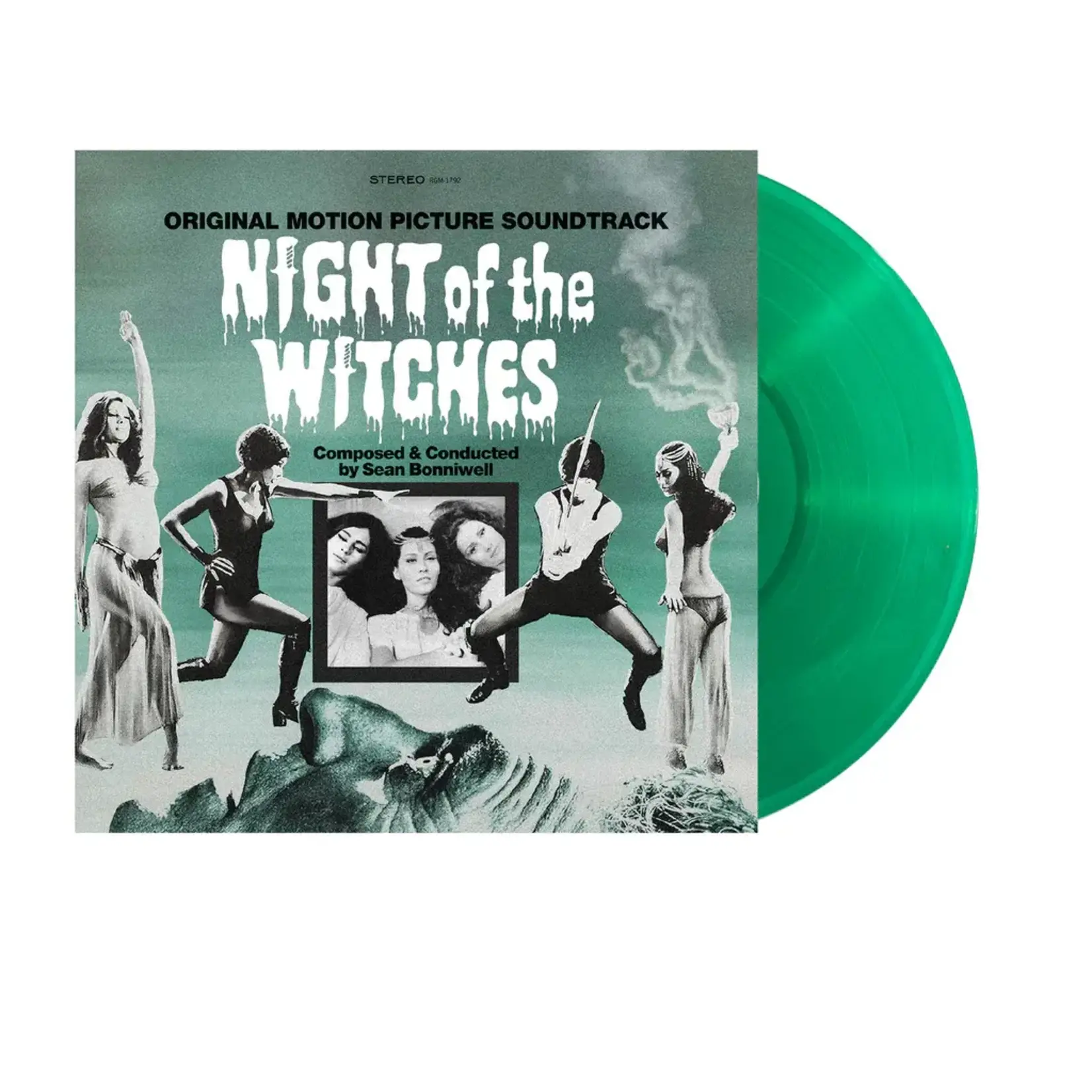 [New] Bonniwell, Sean: Night Of The Witches--Original Motion Picture Soundtrack (Emerald Green Vinyl) [REAL GONE MUSIC]