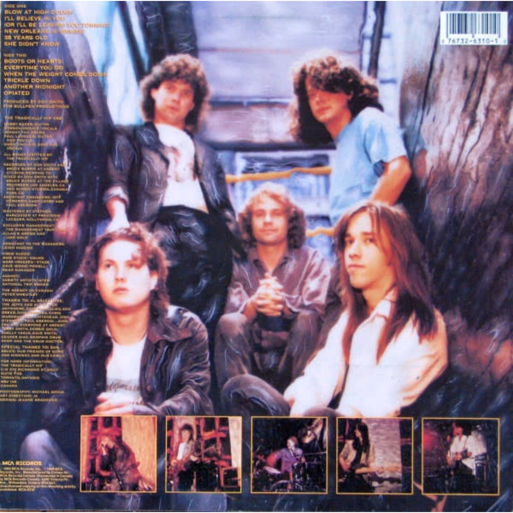 [Kollectibles] Tragically Hip: Up To Here [MCA]