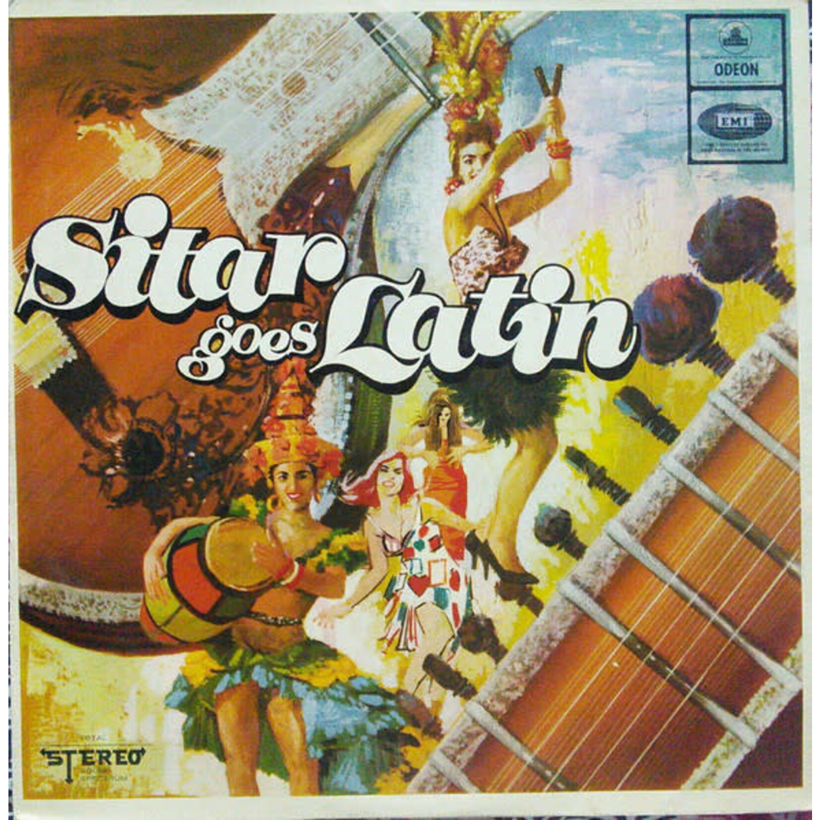 [Kollectible Vinyl] Acharya, Jayaram & Enoch Daniels: Sitar Goes Latin [ODEON]