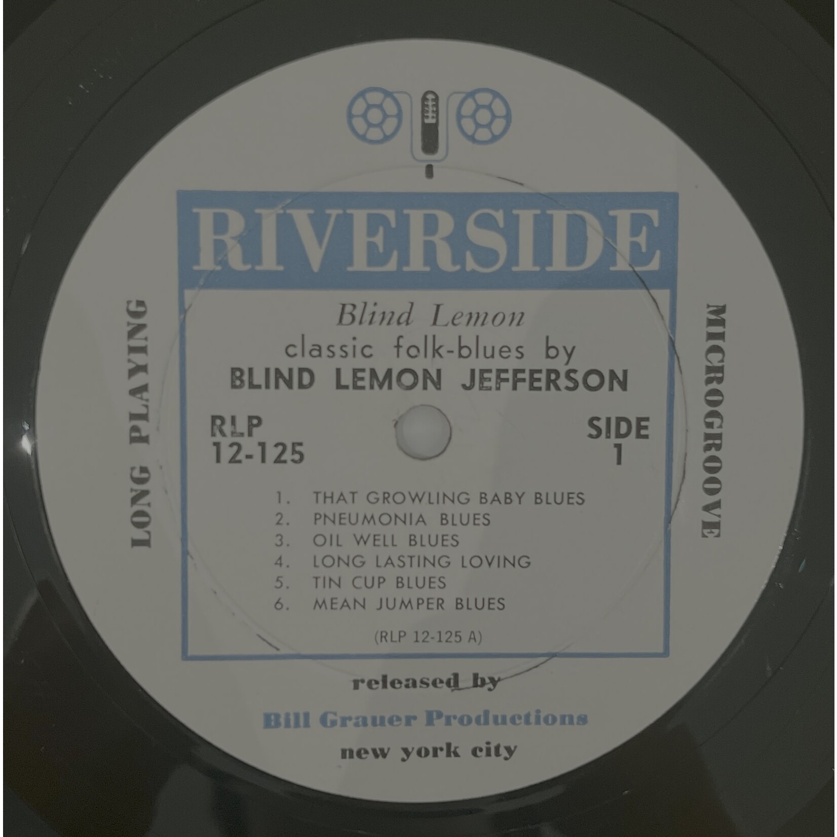 [Kollectibles] Blind Lemon:  Classic Folk Blues By Blind Lemon Jefferson [RIVERSIDE]