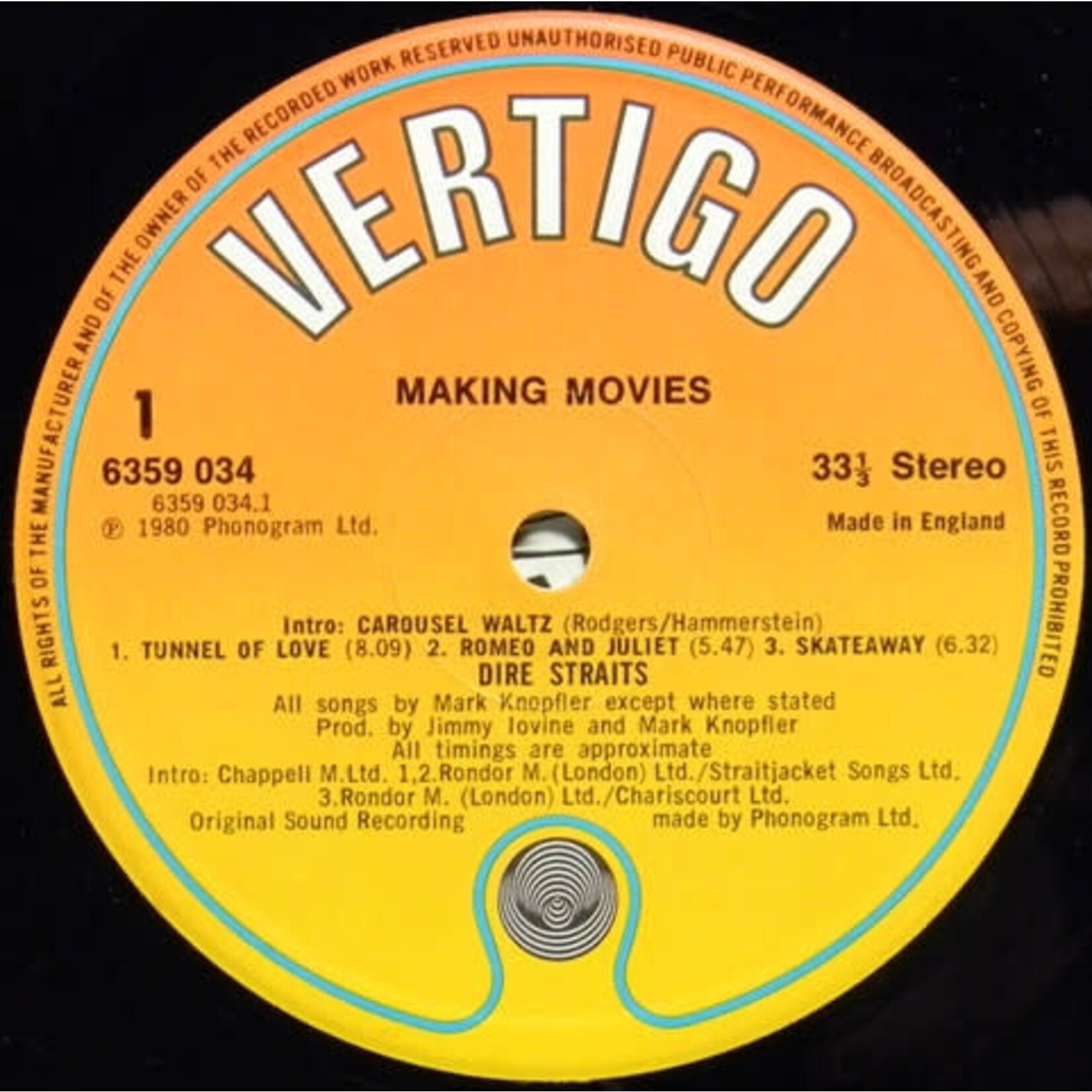[Kollectible Vinyl] Dire Straits: Making Movies [VERTIGO]