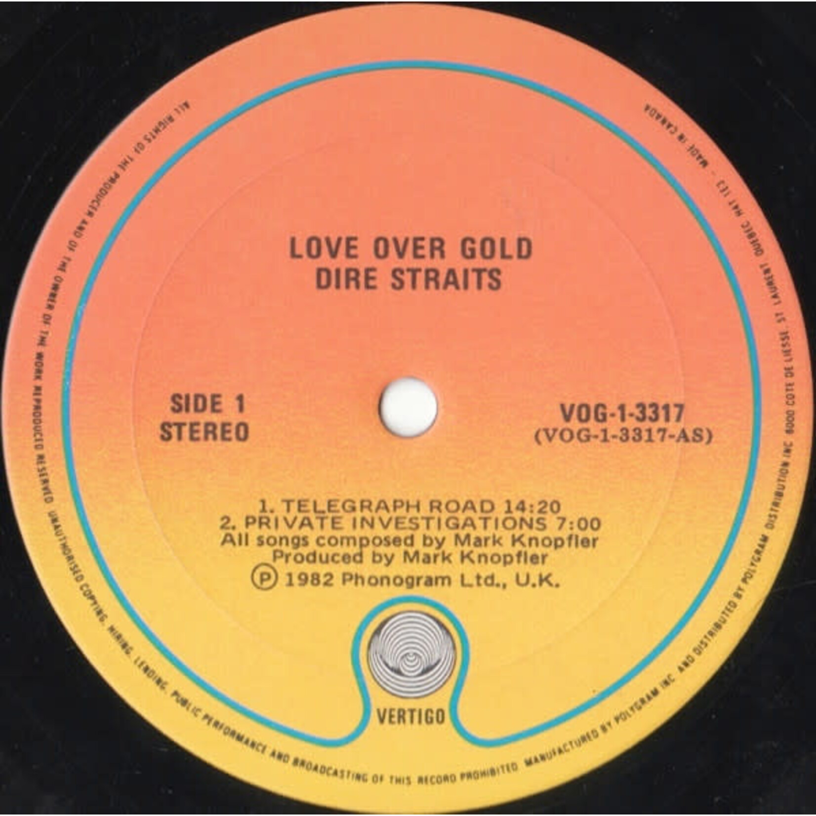 [Kollectibles] Dire Straits: Love Over Gold [VERTIGO]