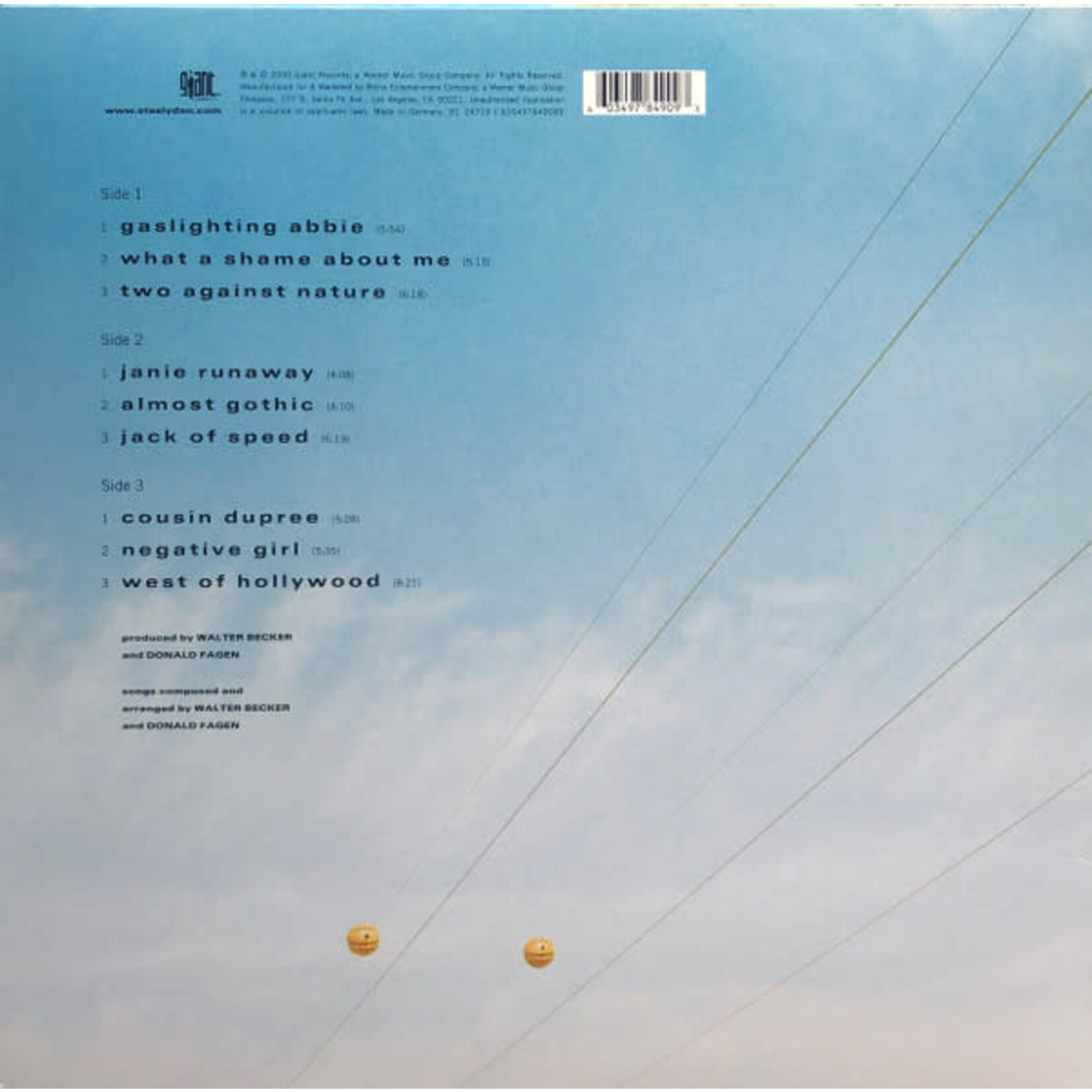 [Kollectible Vinyl] Steely Dan: Two Against Nature [GIANT]