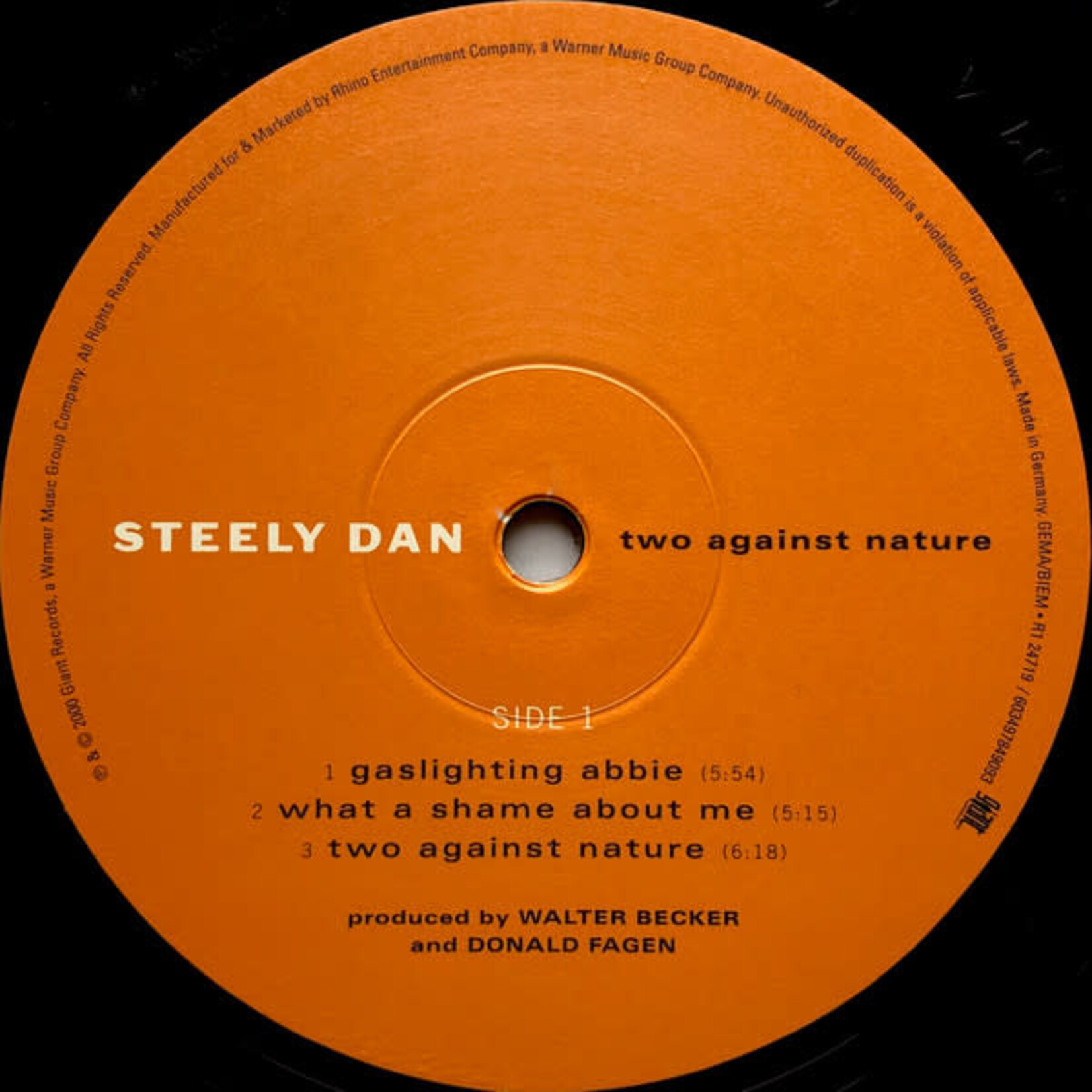 [Kollectible Vinyl] Steely Dan: Two Against Nature [GIANT]