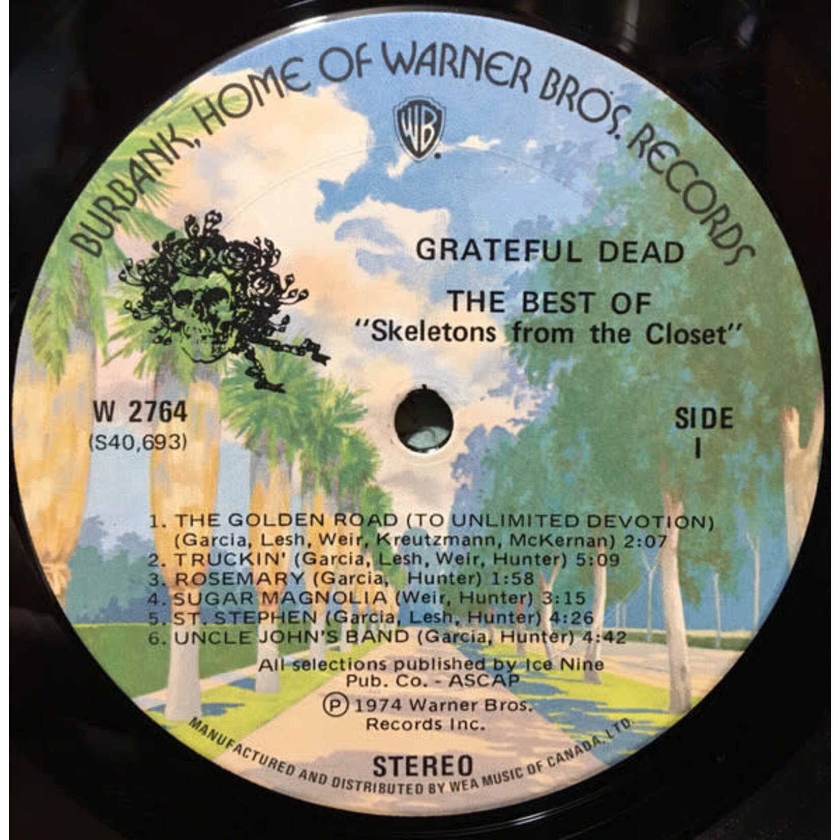 [Kollectible Vinyl] Grateful Dead: Skeletons From The Closet - The Best Of [WARNER]