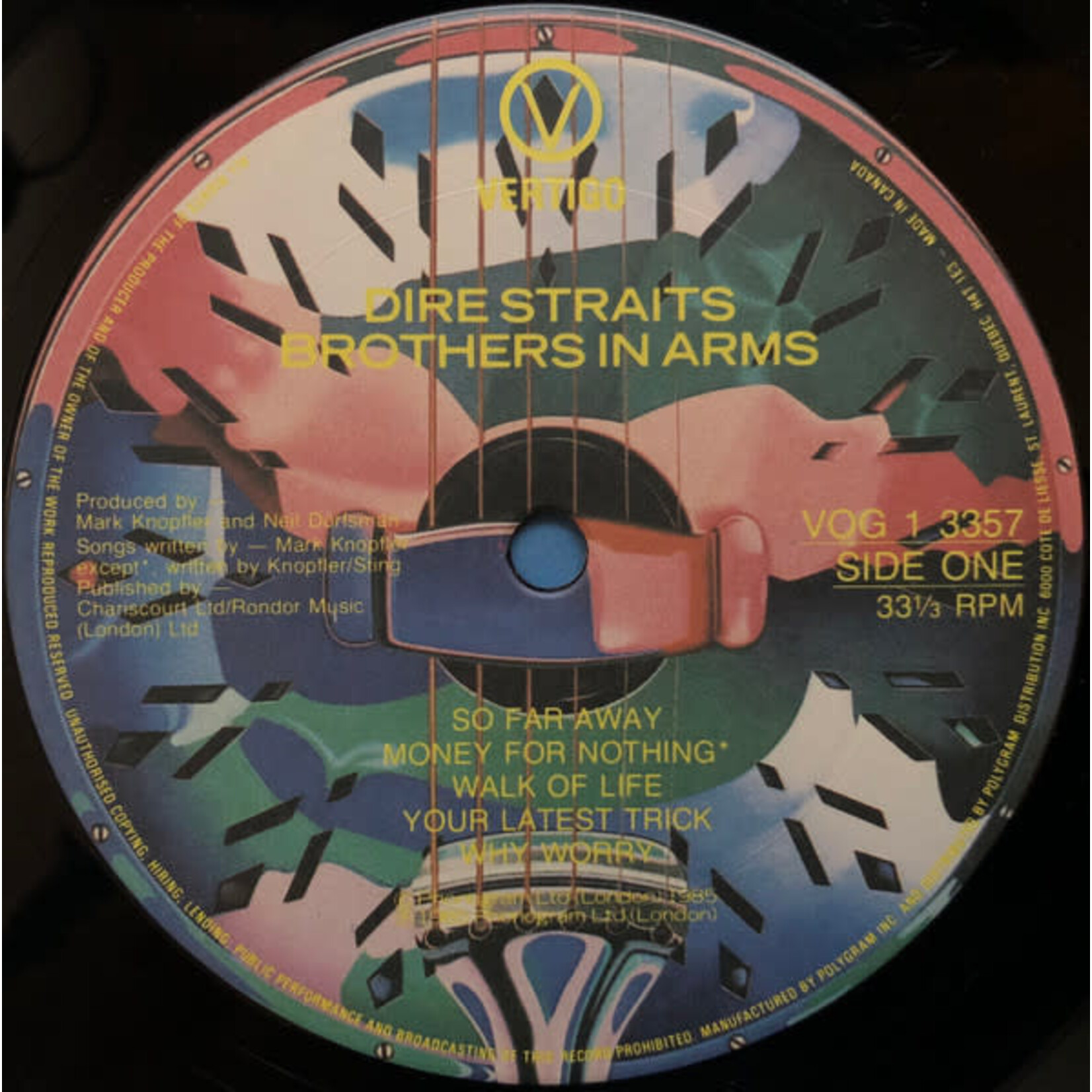 [Kollectible Vinyl] Dire Straits: Brothers In Arms [VERTIGO]