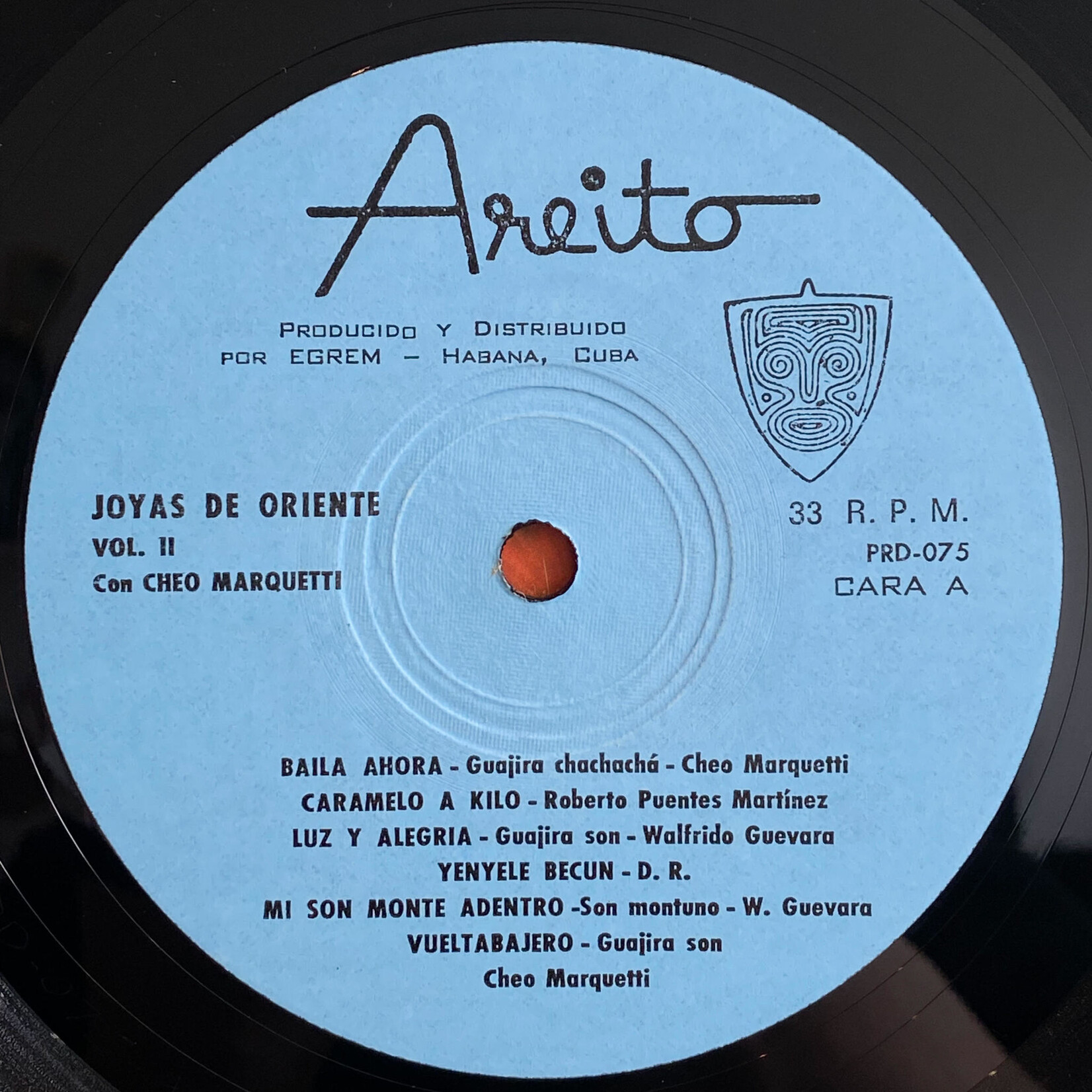 [Kollectible Vinyl] Marquetti, Cheo: Joyas de Oriente Volumen II [AREITO]