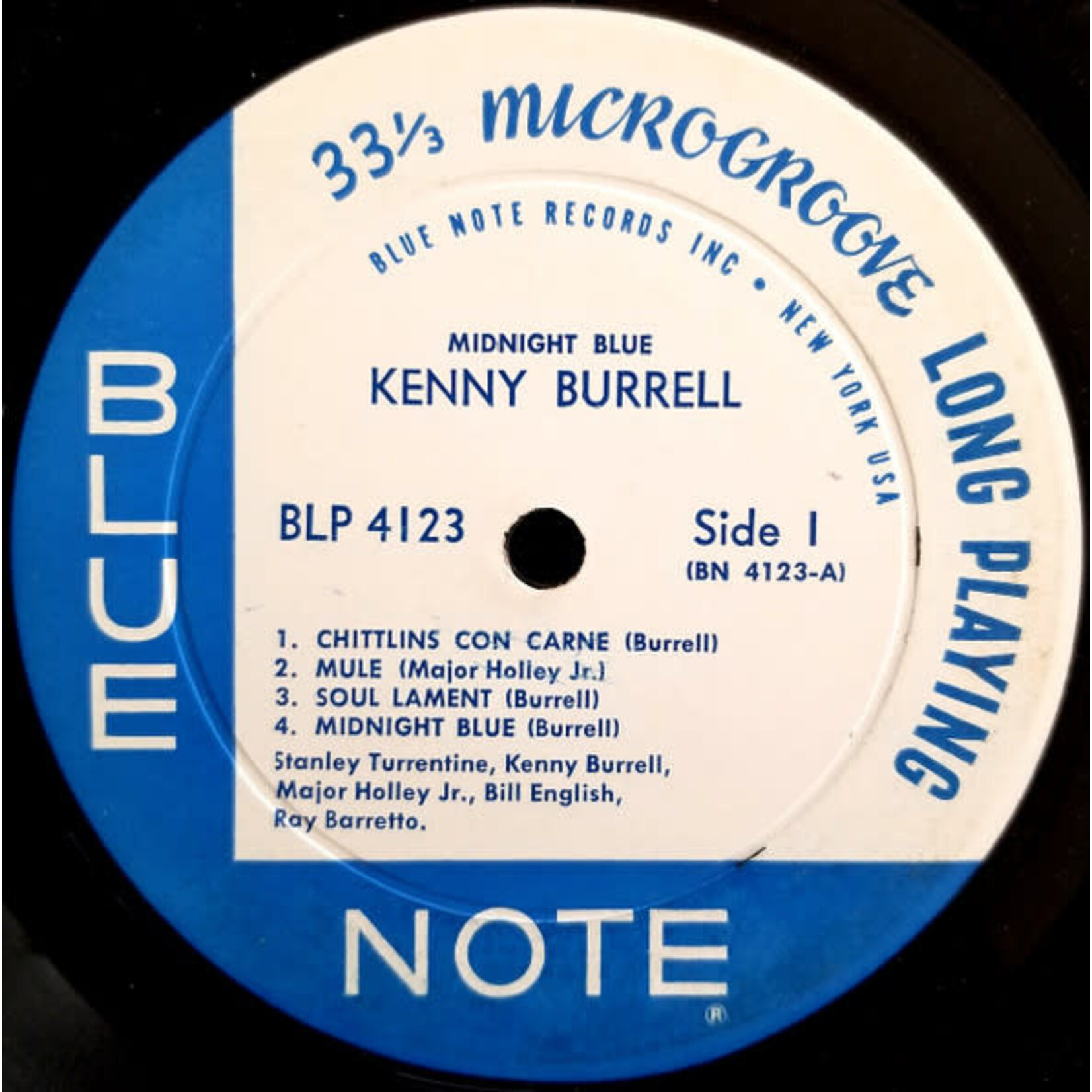 [Kollectible Vinyl] Burrel, Kenny: Midnight Blue [BLUE NOTE]