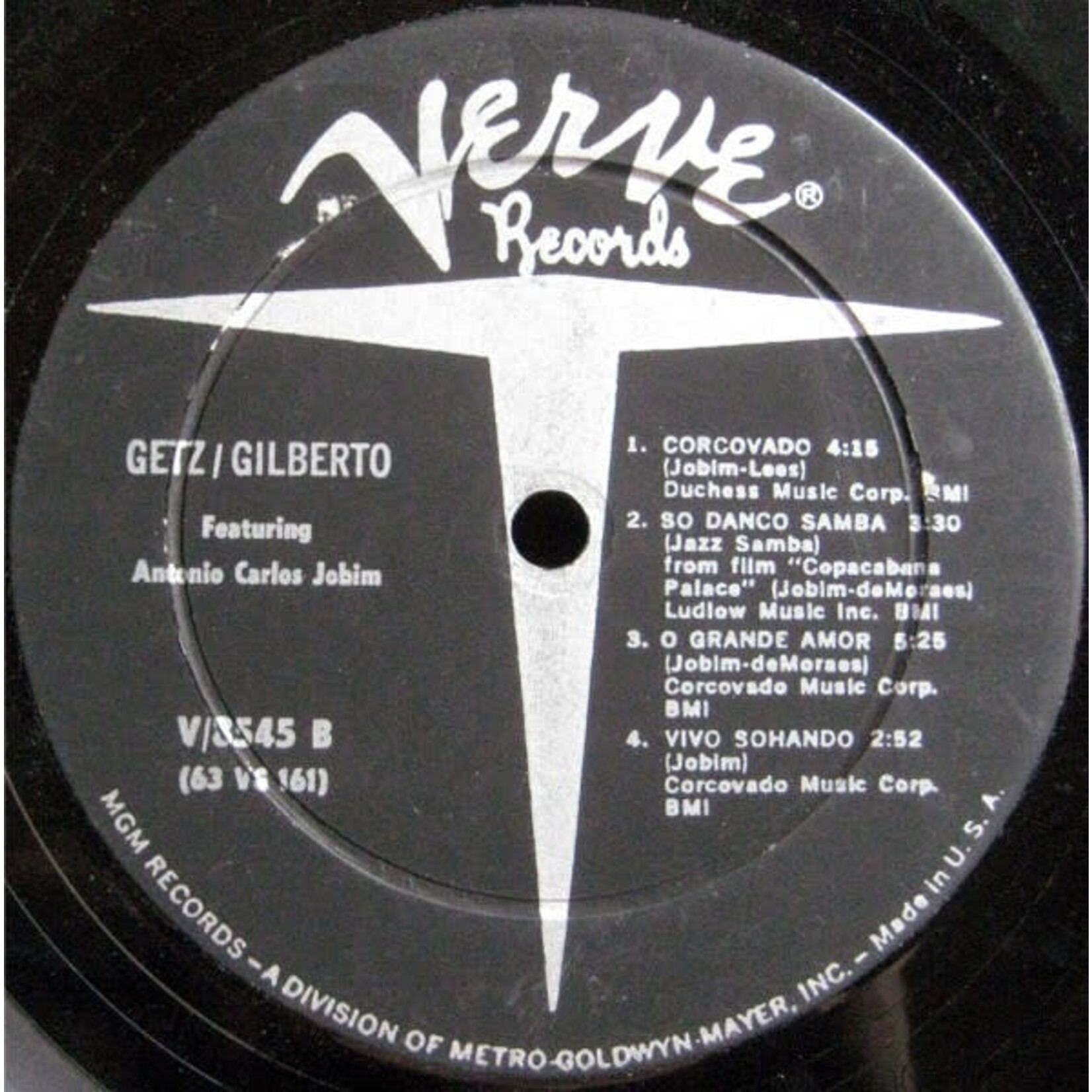 [Kollectibles] Getz, Stan & Joao Gilberto: Getz/ Gilberto [VERVE]