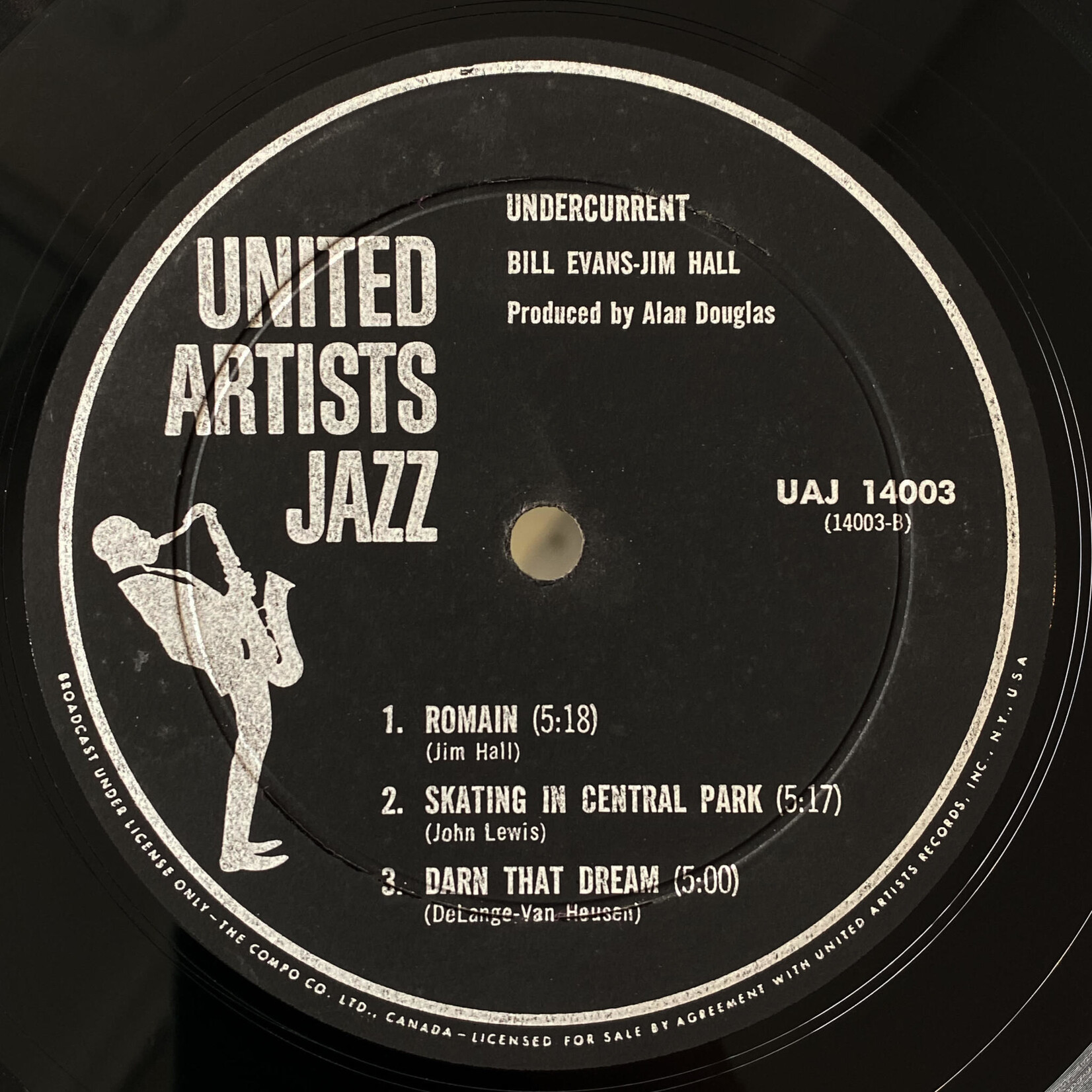 [Kollectible Vinyl] Evans Bill & Jim Hall: Undercurrent [UNITED ARTISTS JAZZ]