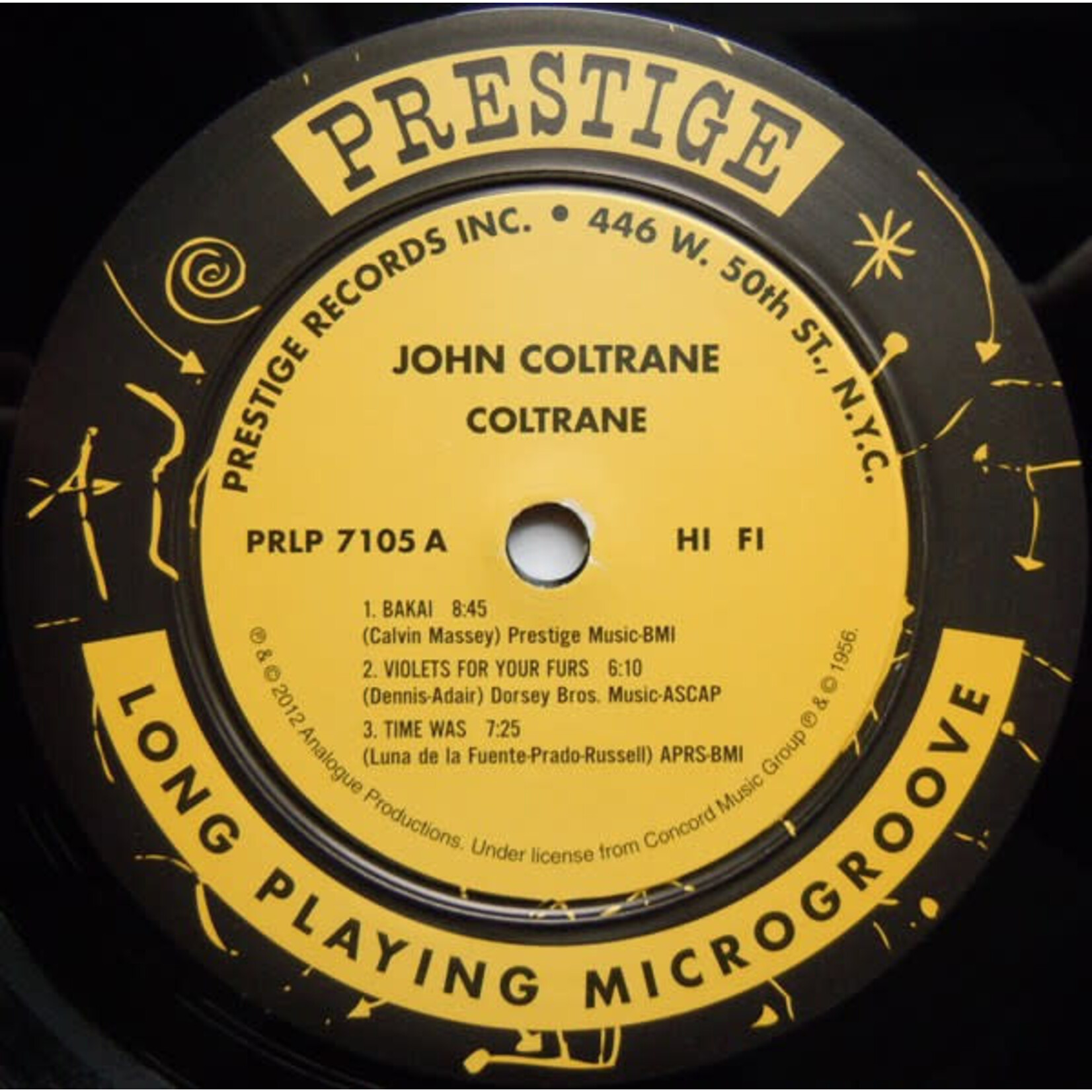 [Kollectible Vinyl] Coltrane, John: Coltrane [PRESTIGE]