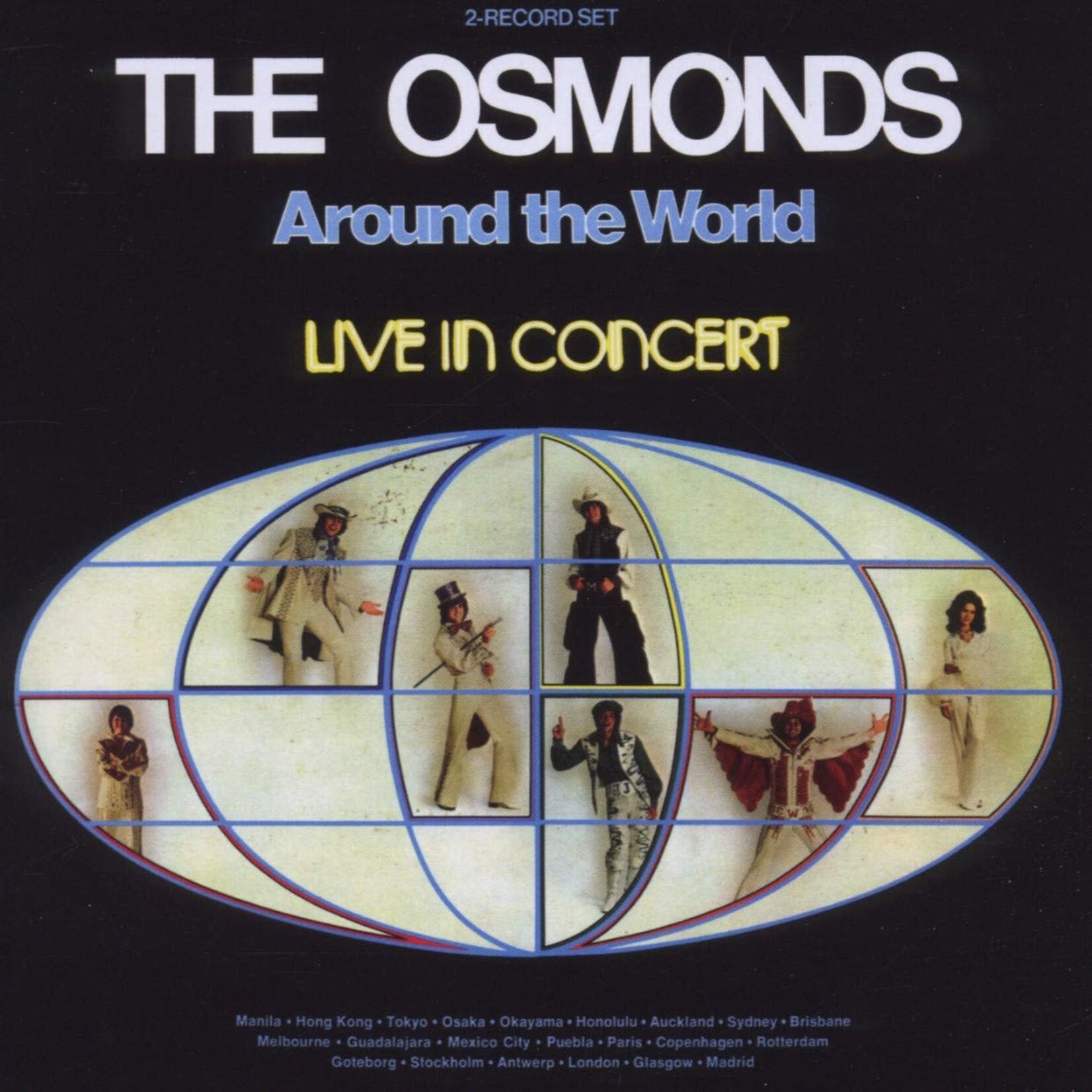 [Vintage Vinyl] Osmonds: Around the World: Live in Concert [VINTAGE]