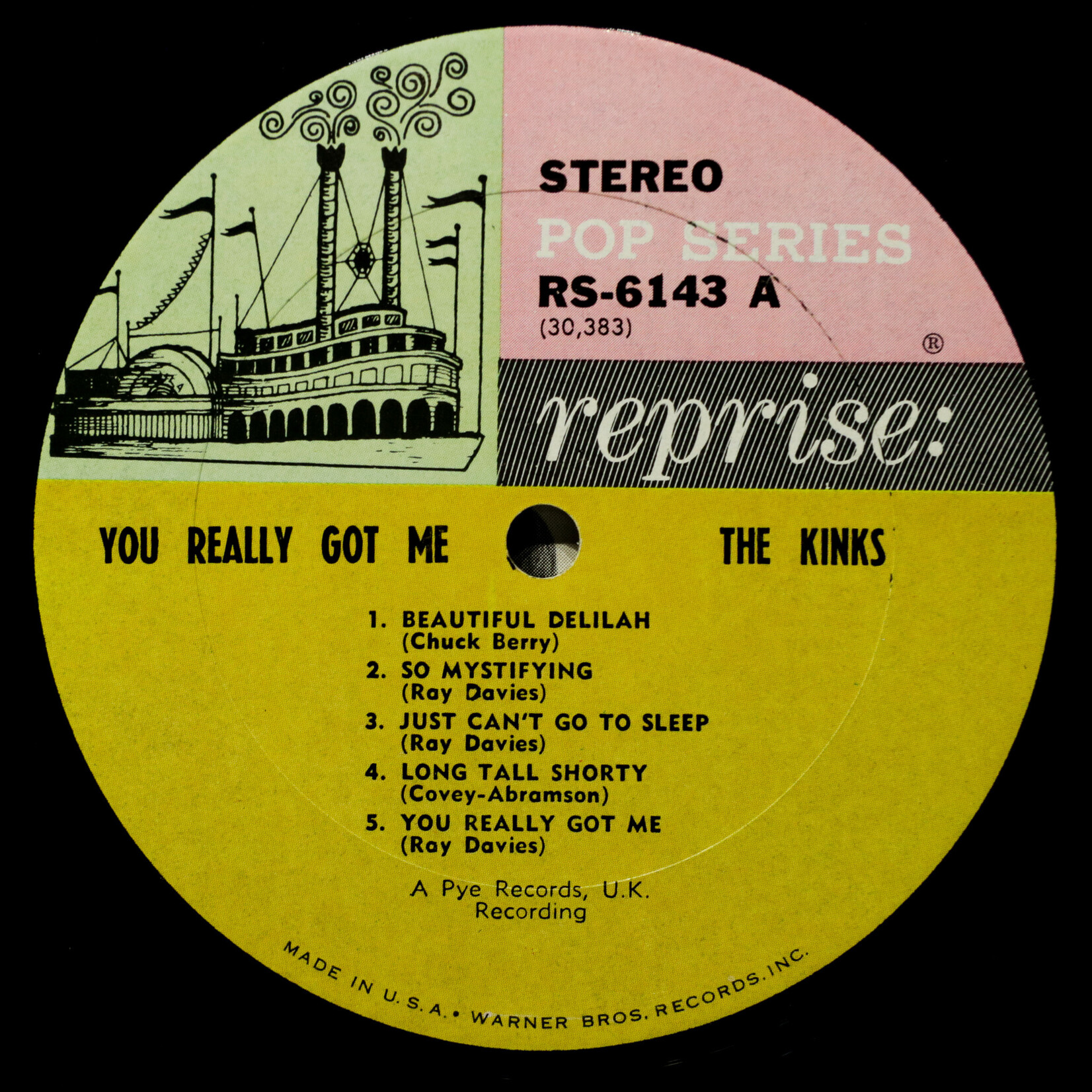 [Nick's Disk Pics] Kinks: You Really Got Me [REPRISE]