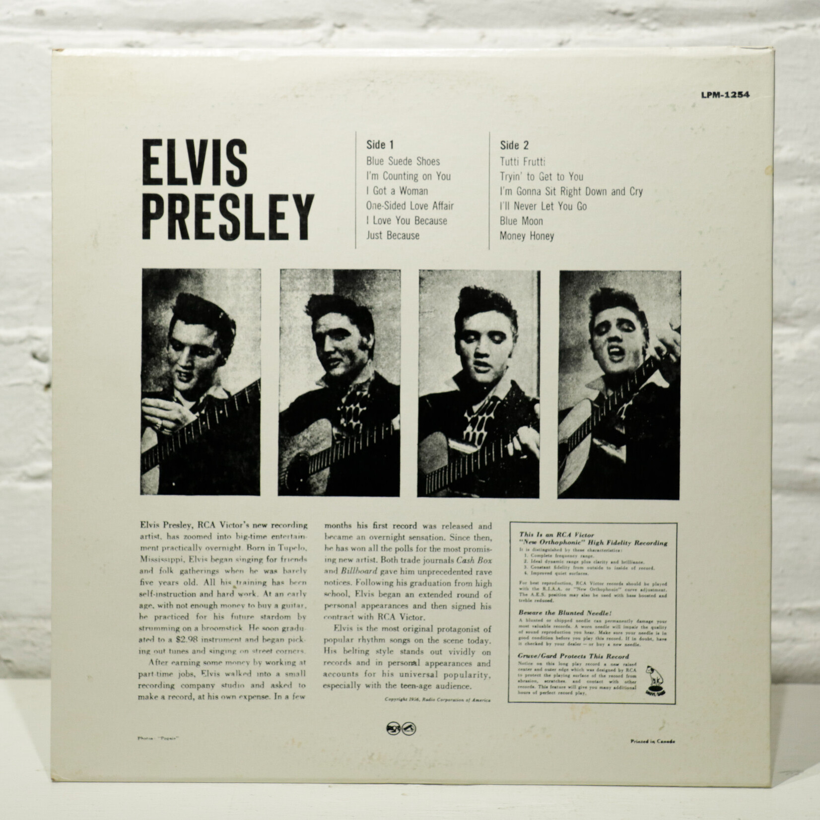 [Nick's Disk Pics] Presley, Elvis: Elvis Presley [RCA]