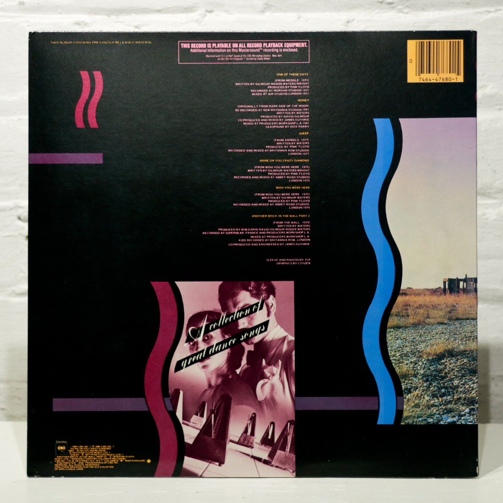 [Nick's Disk Pics] Pink Floyd; A Collection Of Great Dance Songs [COLUMBIA]