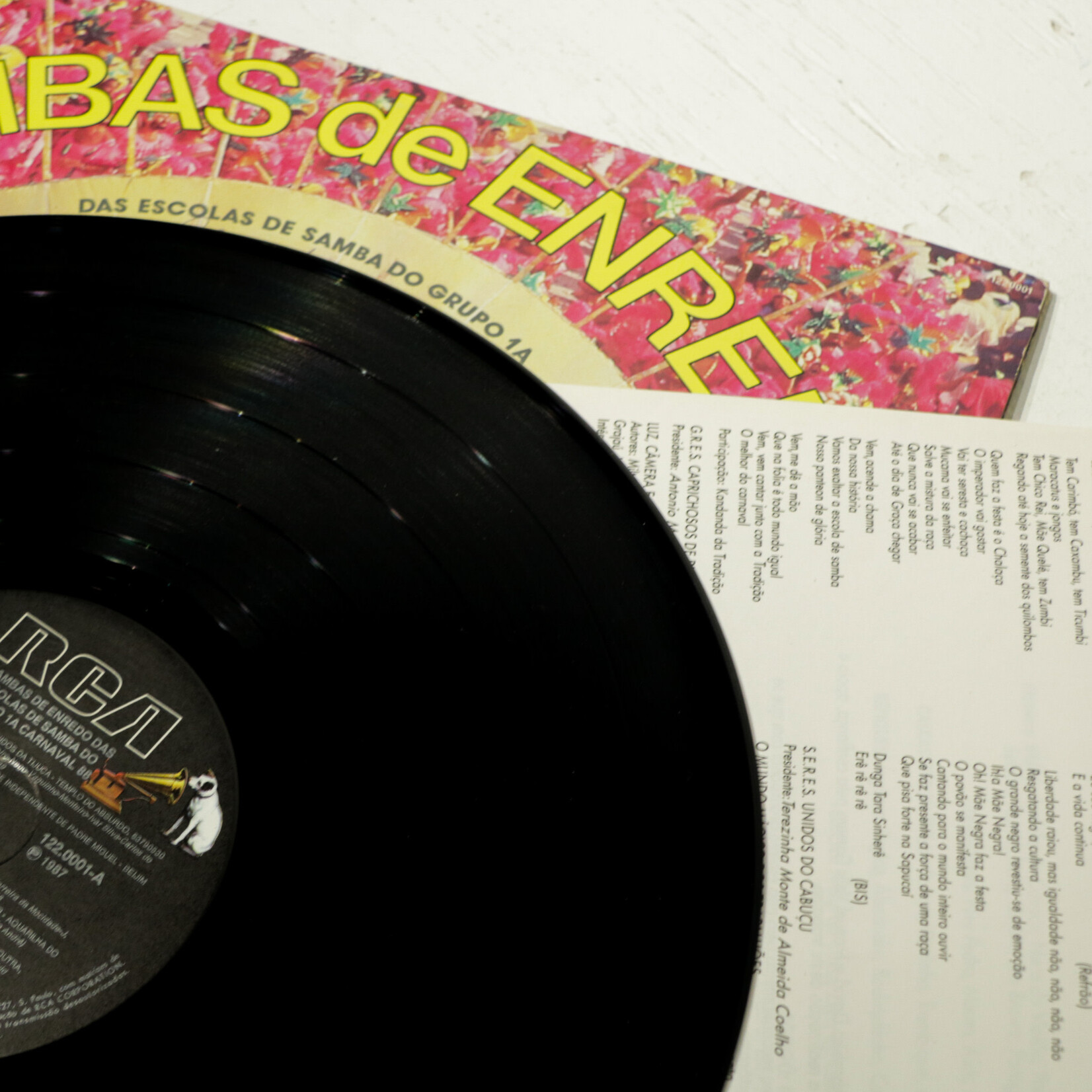[Nick's Disk Pics] V/A: Sambas De Enredo Das Escolas De Samba Do Grupo 1A Carnaval 88 [RCA]