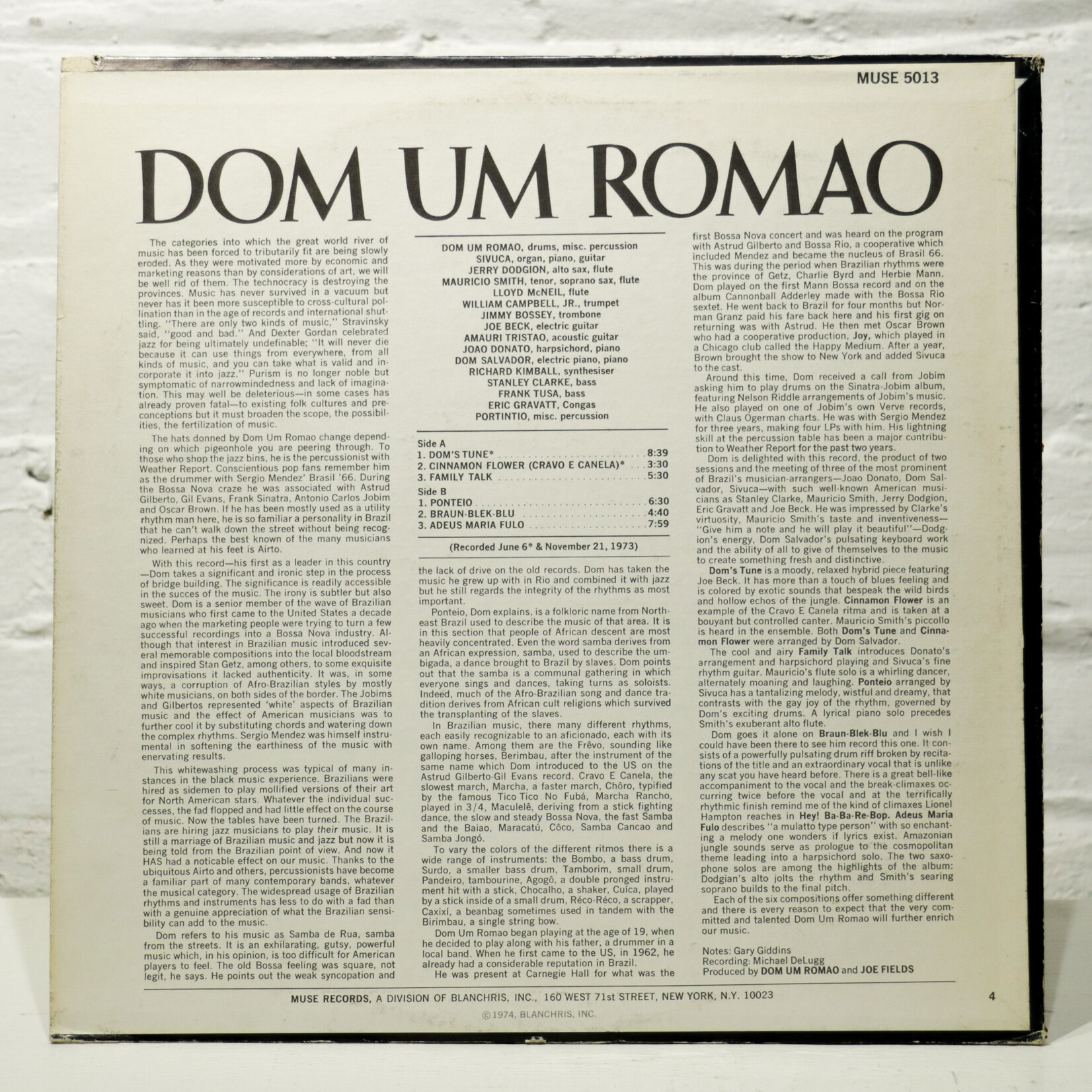 [Nick's Disk Pics] Dom Um Romao – Dom Um Romao [MUSE]