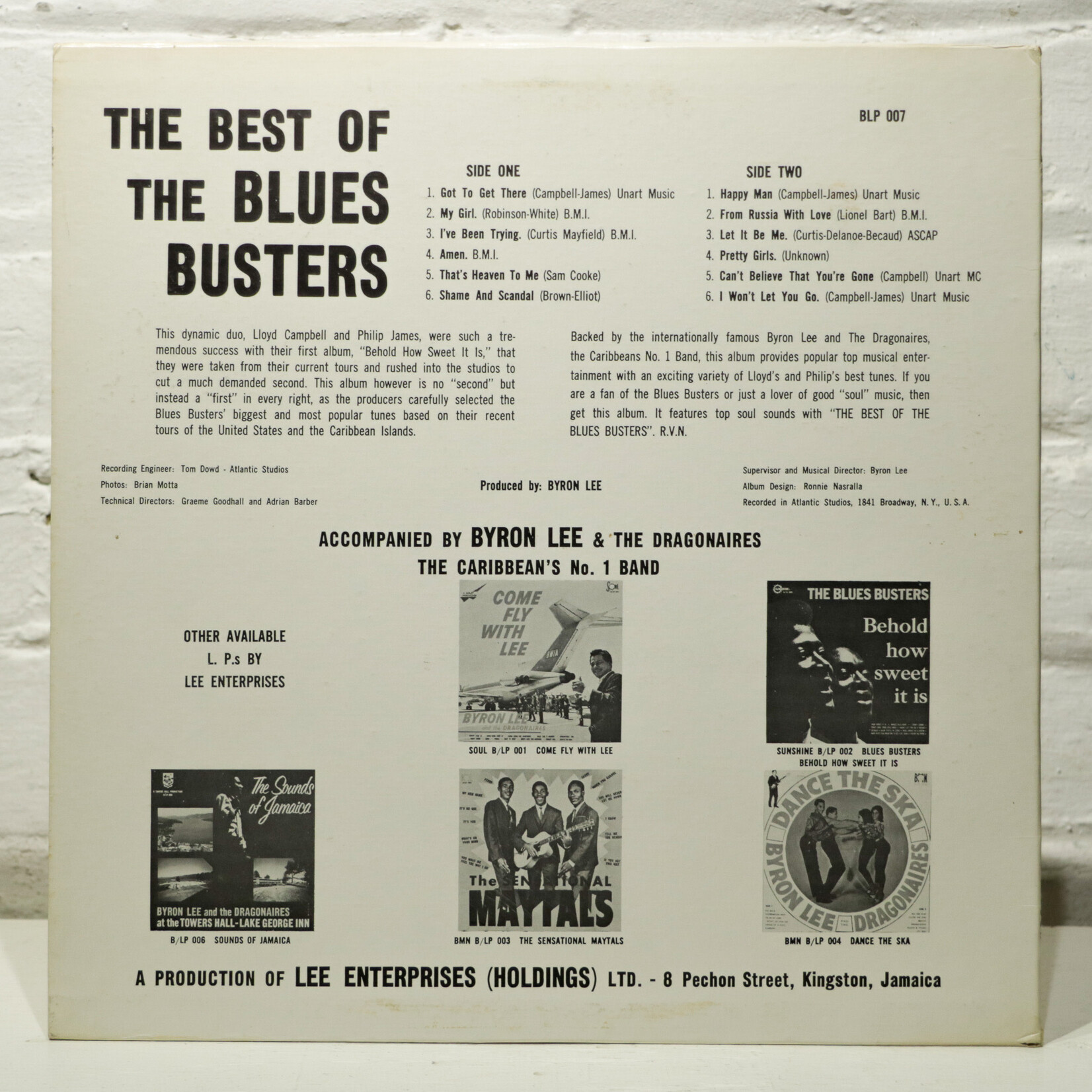 [Nick's Disk Pics] Blues Busters: The Best Of The Blues Busters [SUNSHINE]