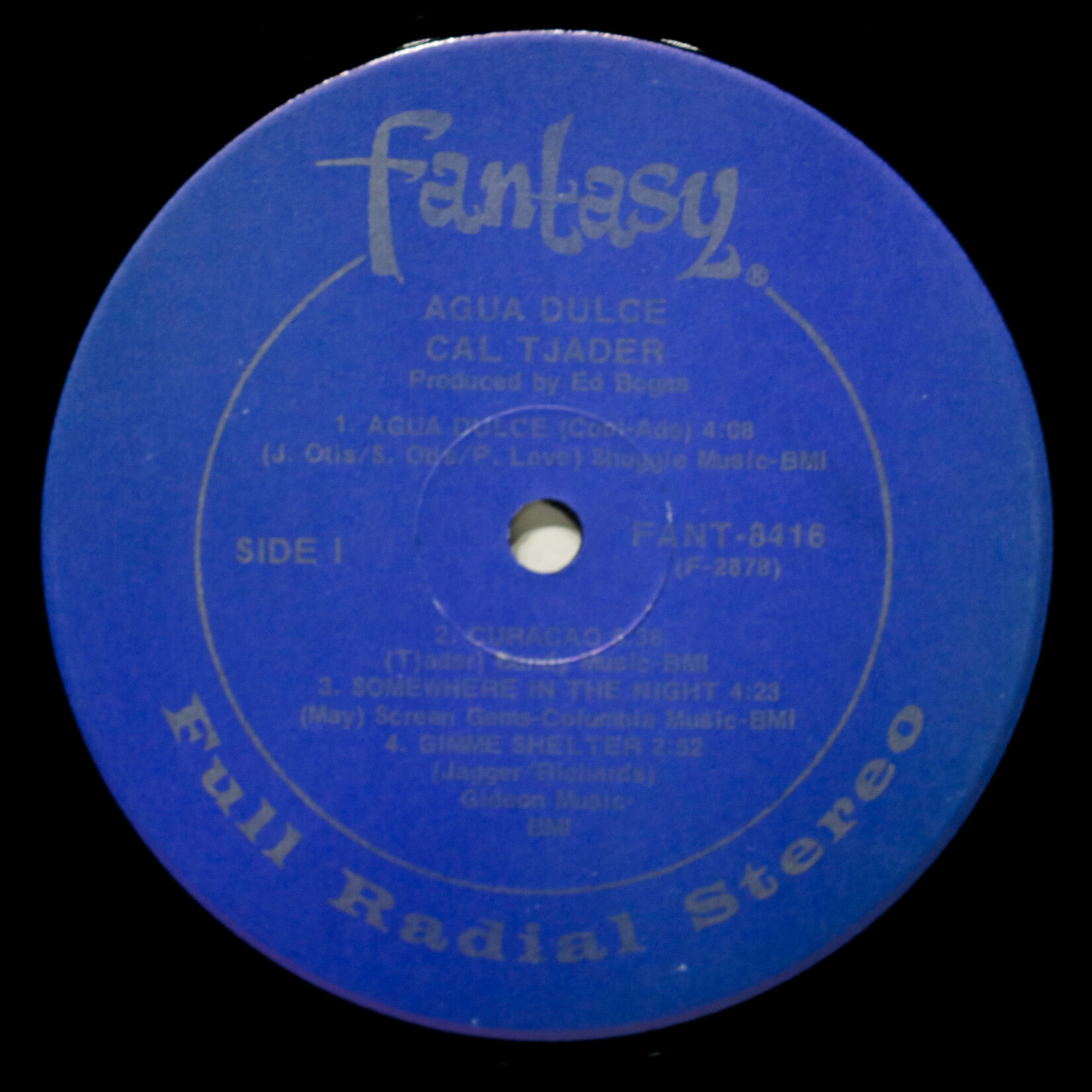 [Nick's Disk Pics] Tjader, Cal: Aqua Dulce [FANTASY]