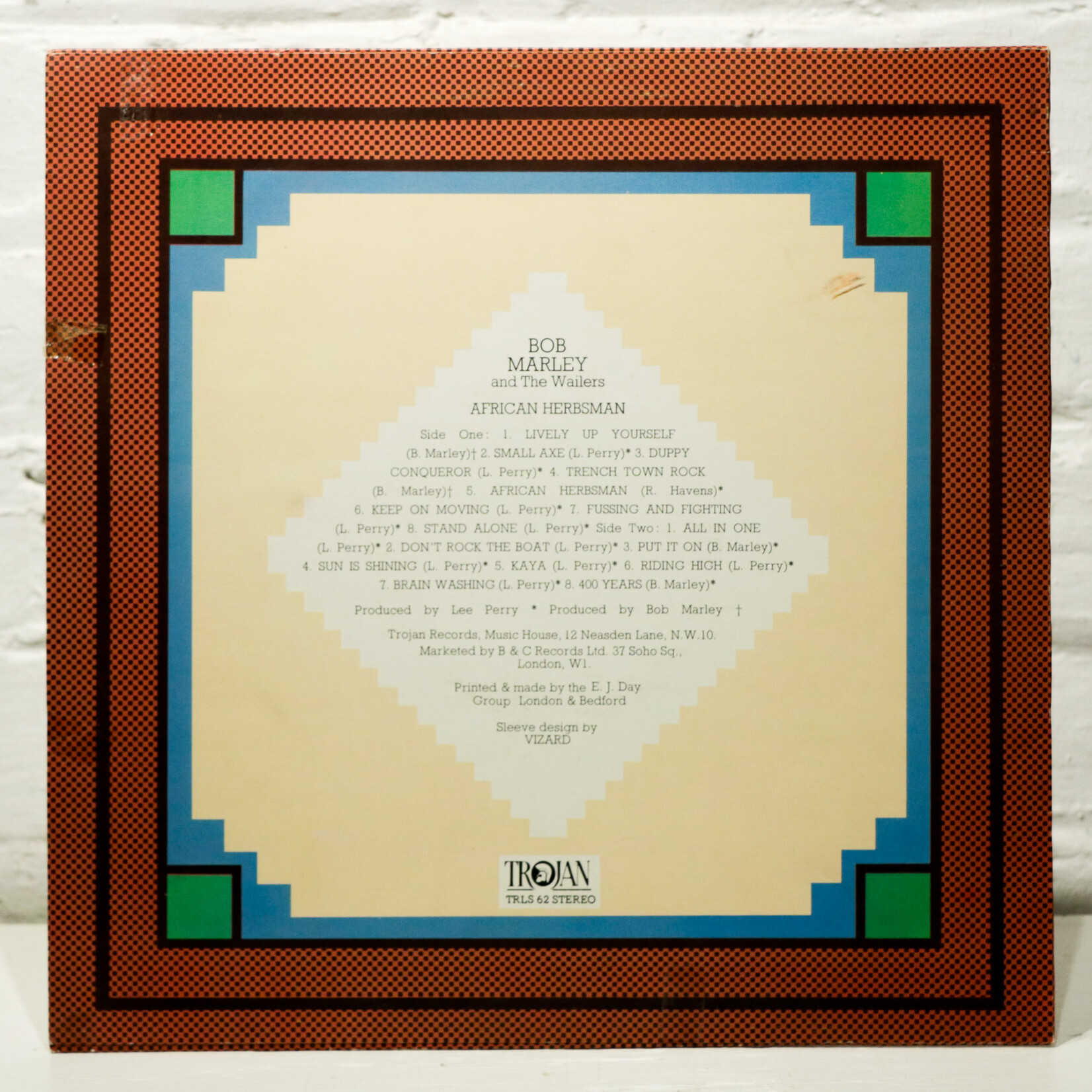 [Nick's Disk Pics] Marley, Bob And The Wailers: African Herbsman [TROJAN]