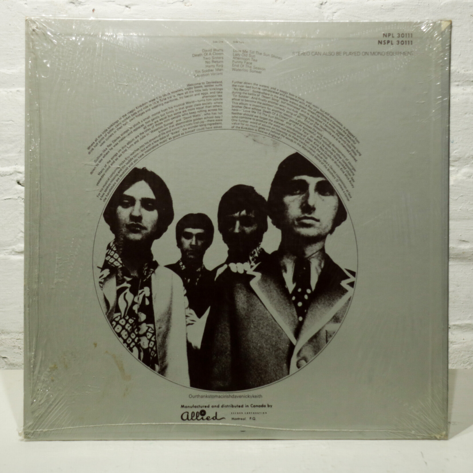 [Nick's Disk Pics] Kinks: Something Else By The Kinks [PYE]