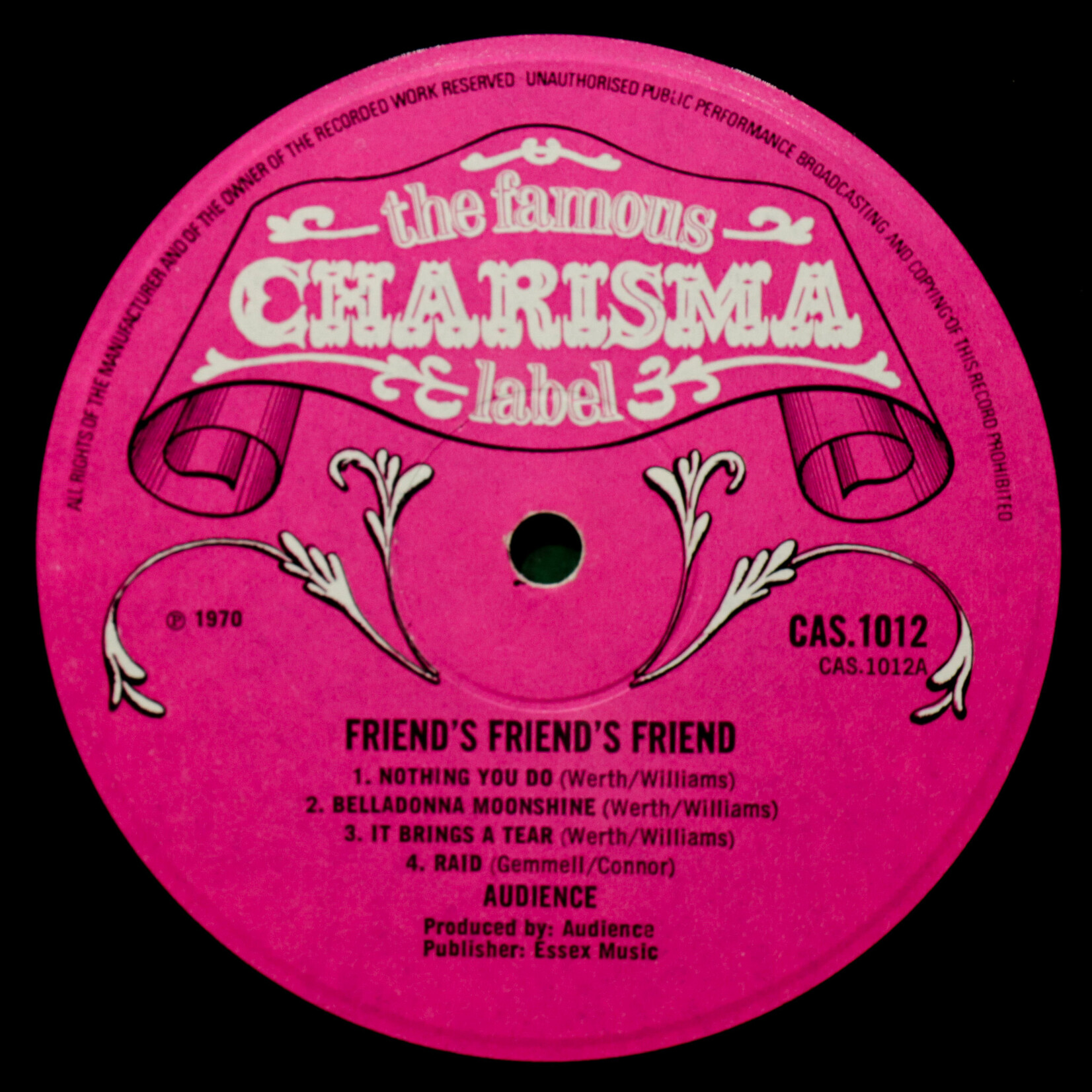 [Nick's Disk Pics] Audience: Friend's Friend's Friend [CHARISMA]
