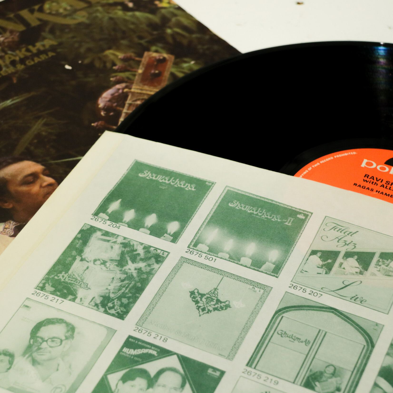 [Nick's Disk Pics] Shankar, Ravi: Ragas Hameer & Gara [POLYDOR]