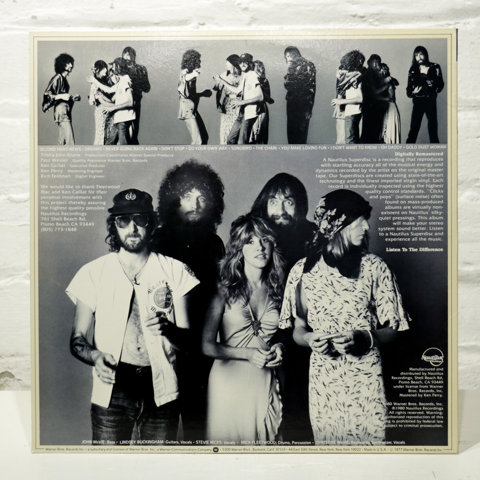 [Nick's Disk Pics] Fleetwood Mac: Rumours (Audiophile Press) [WARNER]