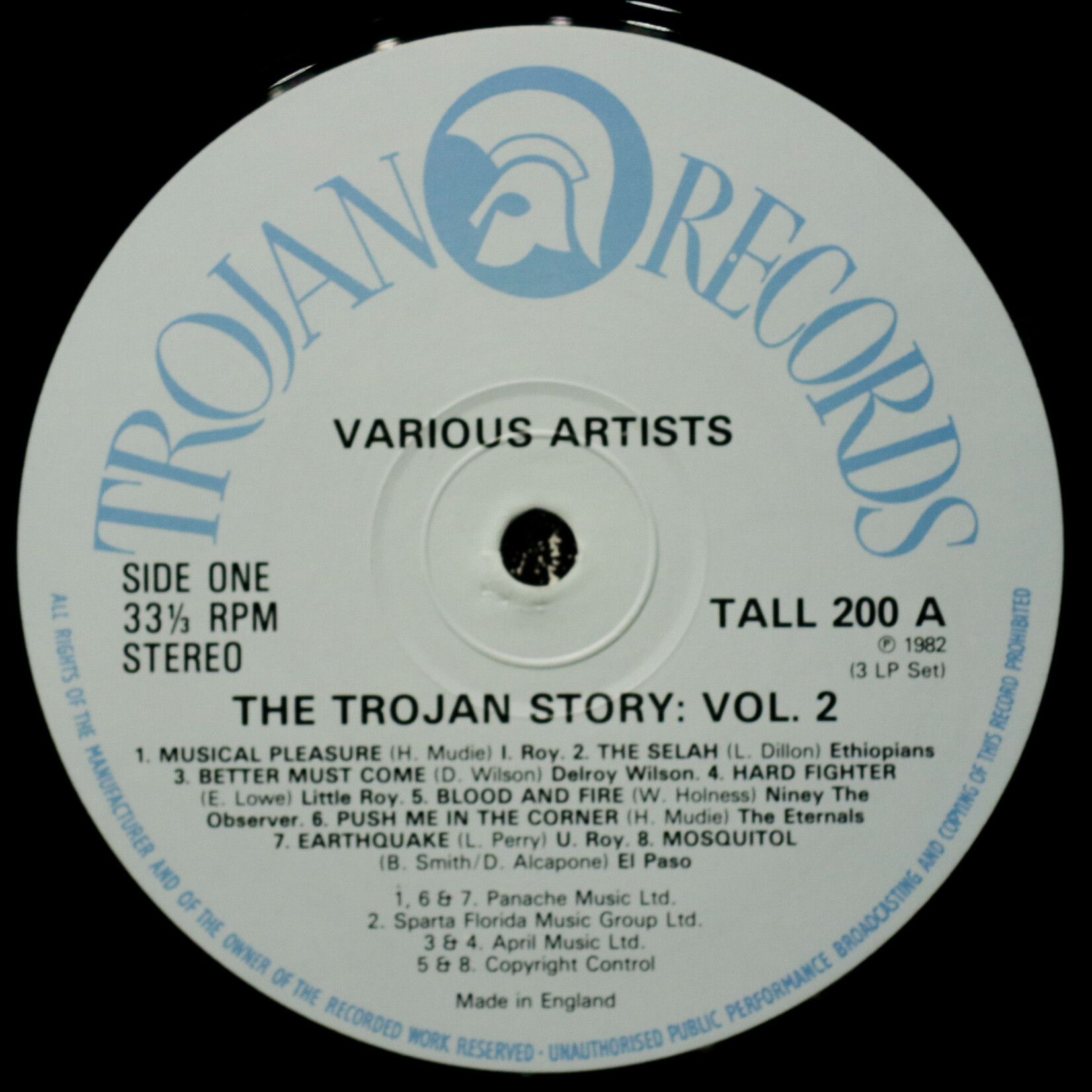 [Nick's Disk Pics] V/A: The Trojan Story Vol. 2 (3LP) [TROJAN]