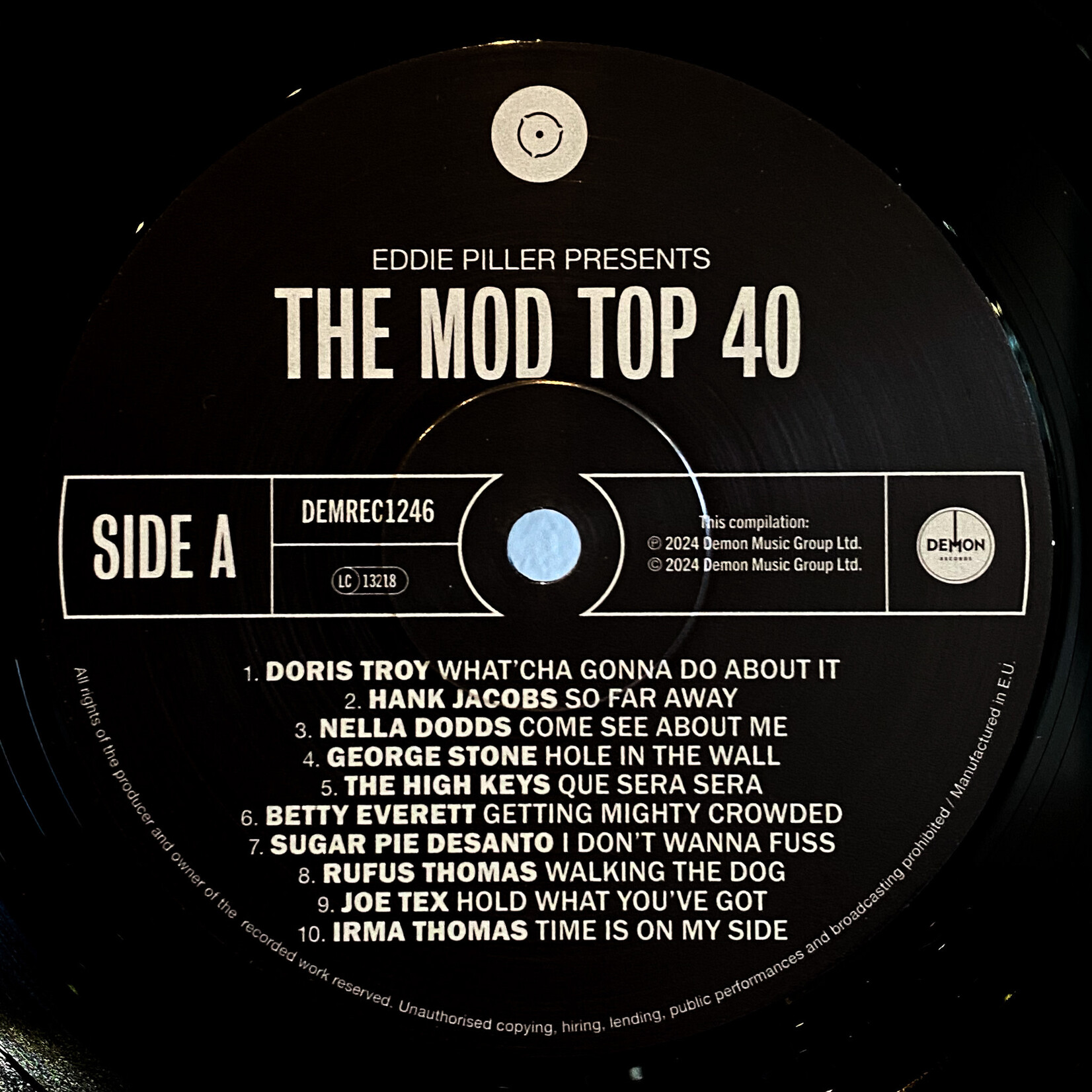 [Kollectible Vinyl] Eddie Piller: The Mid Top 40 [DEMON]