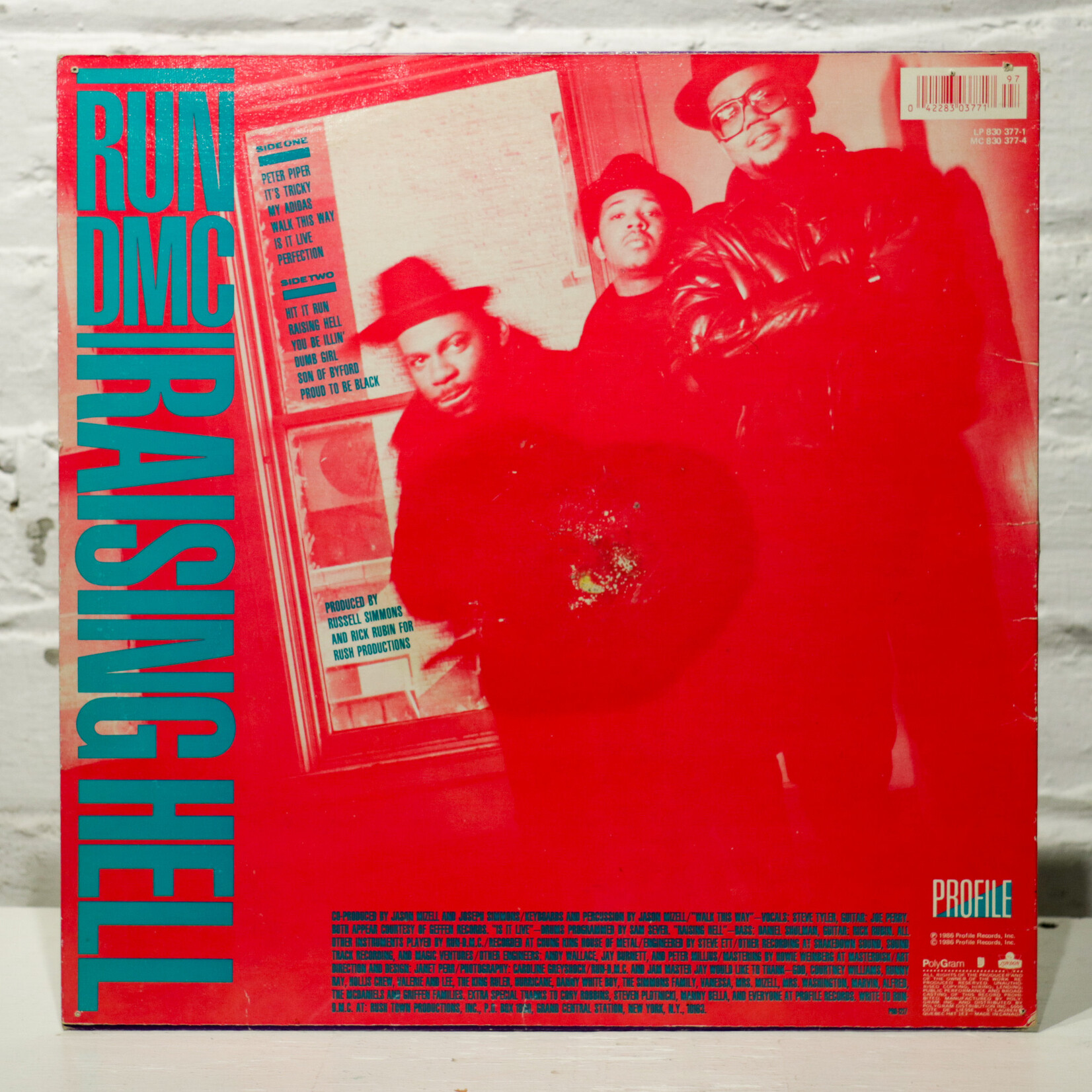 [Nick's Disk Pics] Run DMC: Raising Hell [LONDON]